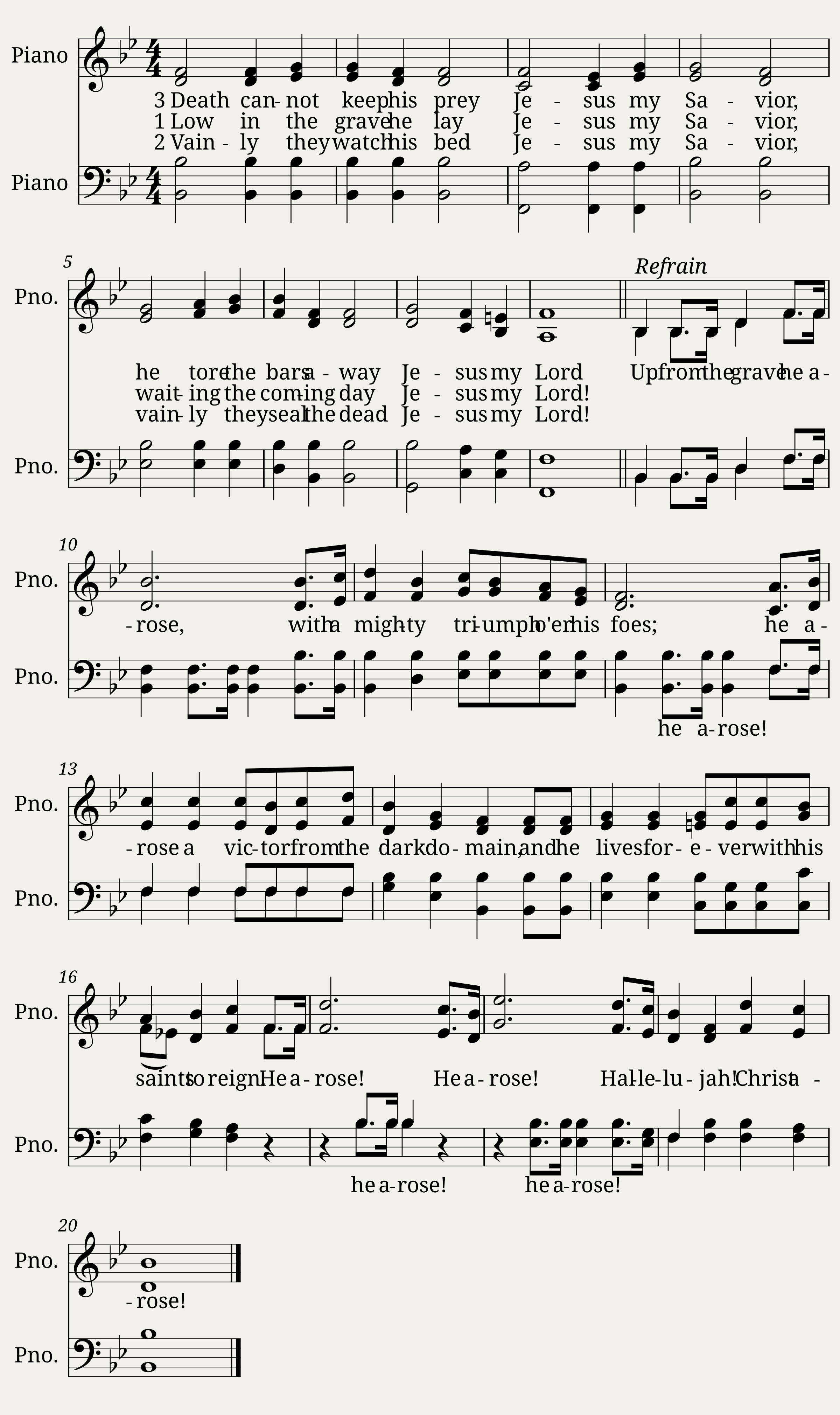 Christ Arose - Robert Lowry