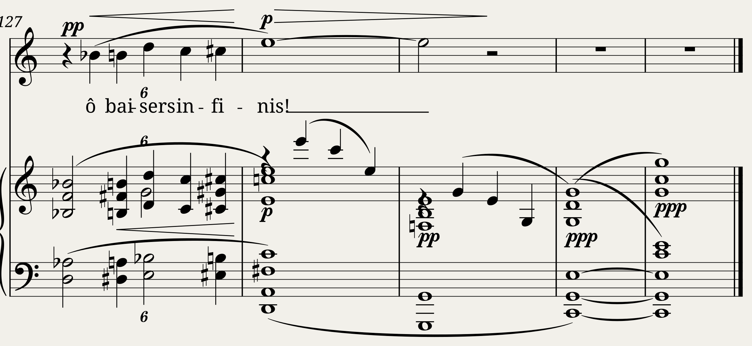 Debussy Claude - Cinq Poëmes de Baudelaire No.1 - Le Balcon — 3/3