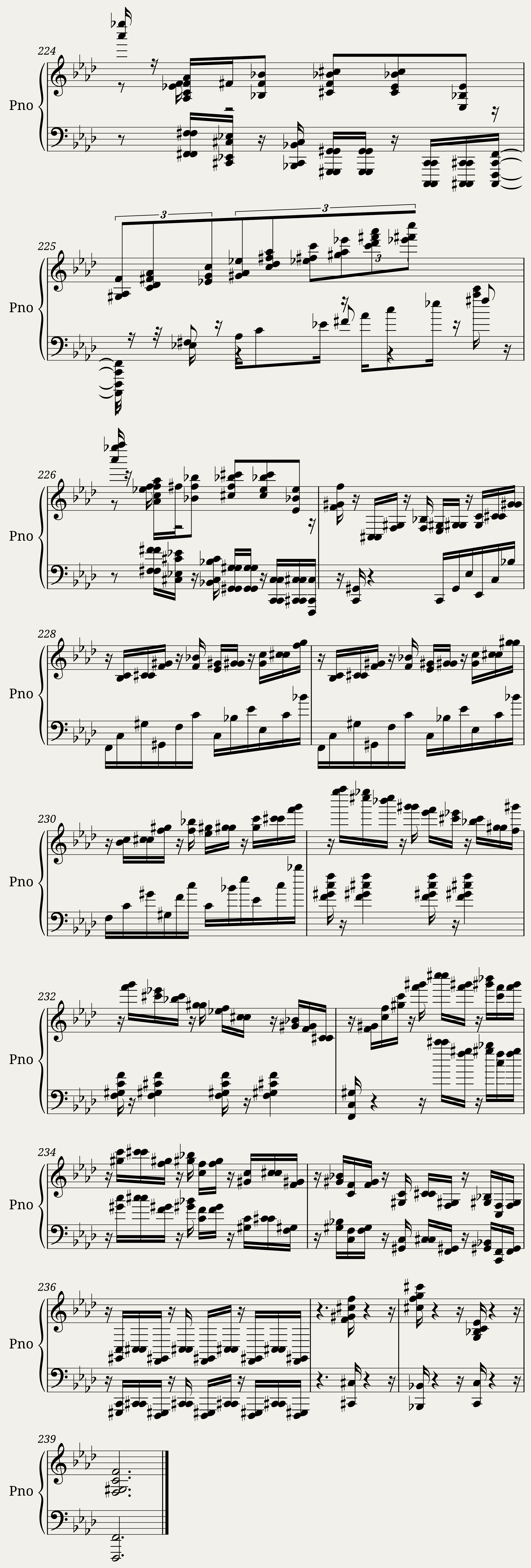 Ballade number 4 — 3/3
