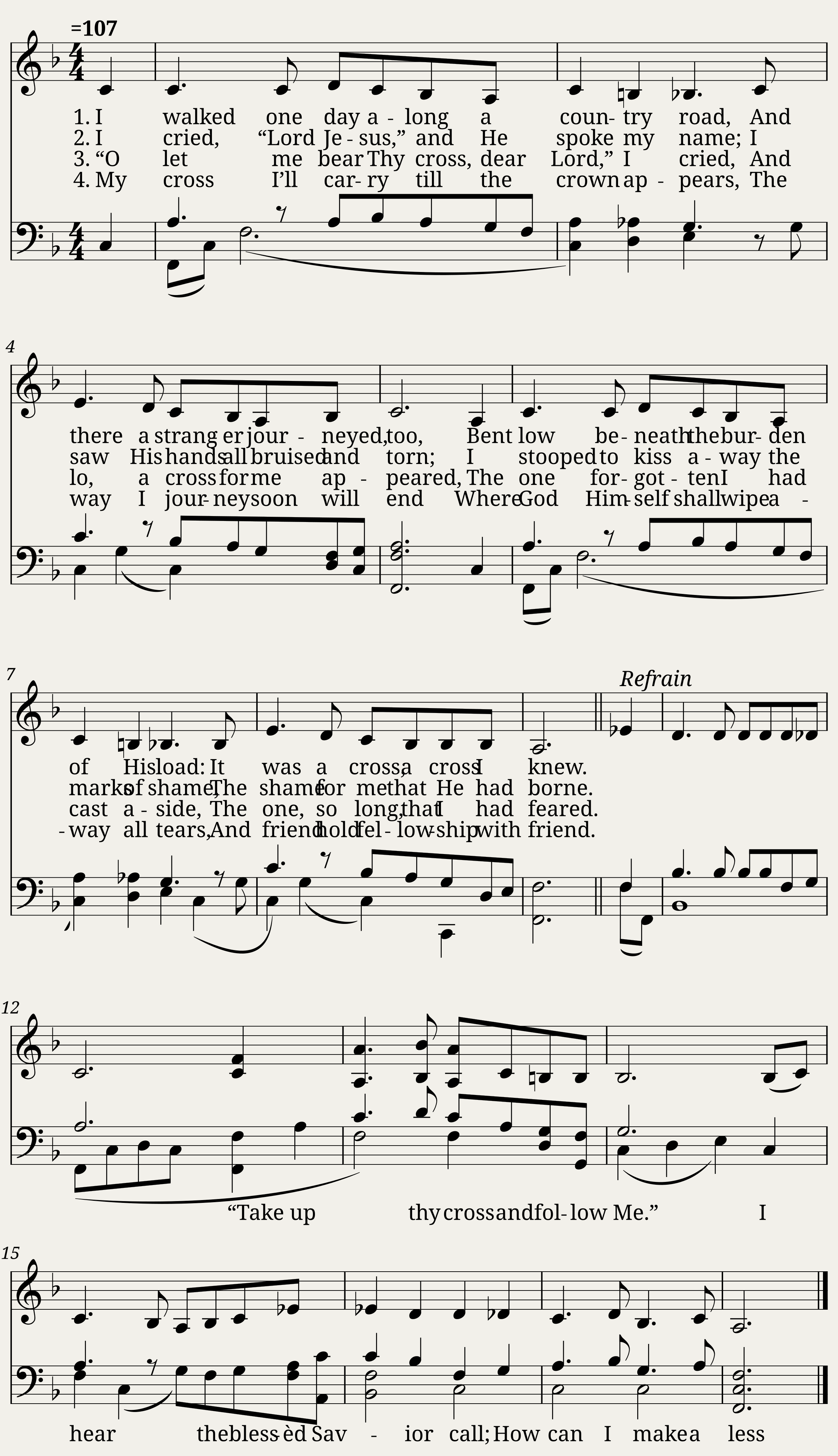 Take up thy cross (ackley) - Alfred H. Ackley