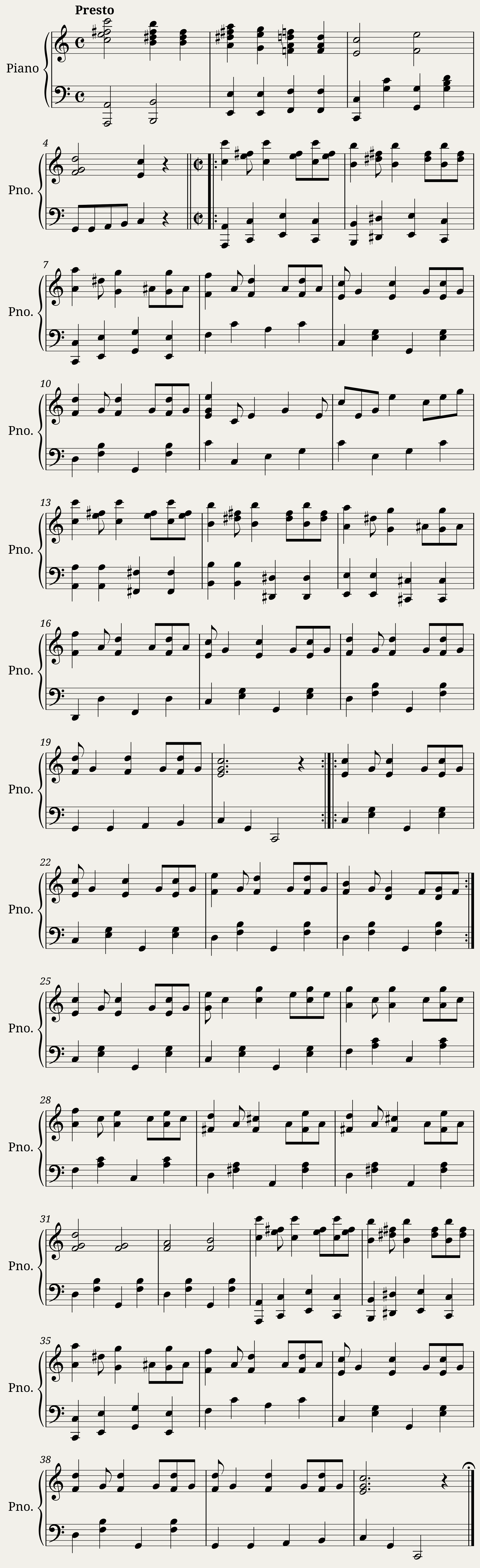 Ragtime Wedding March