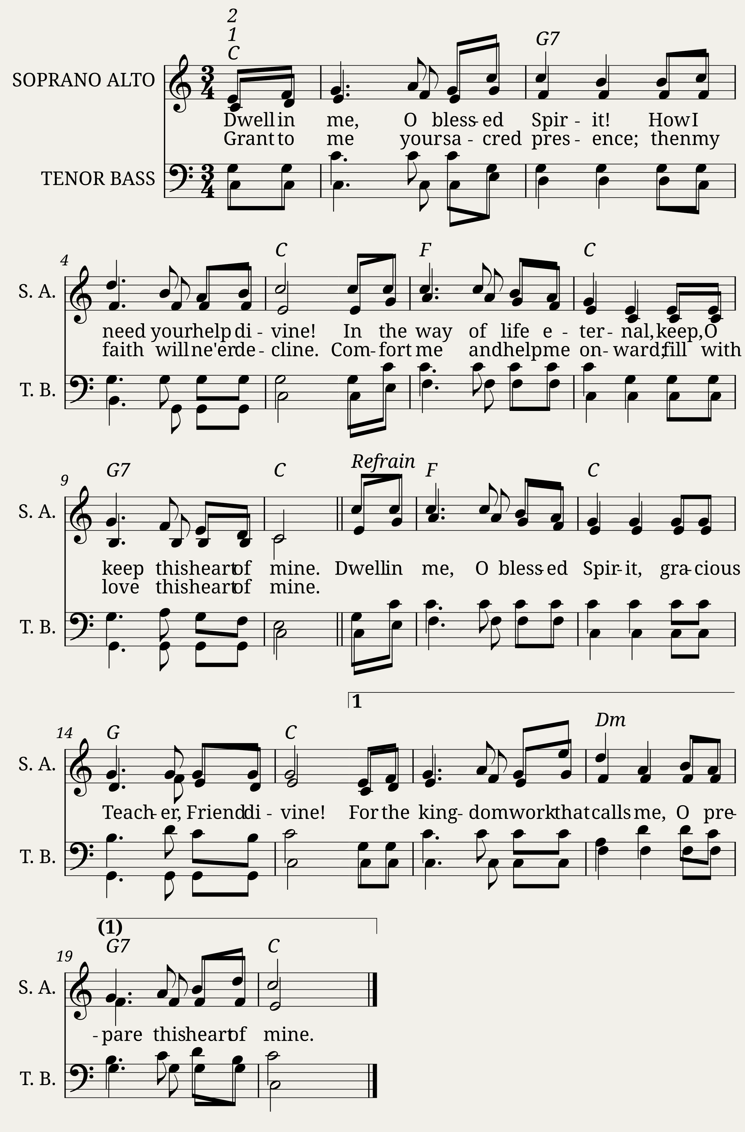 Dwell In Me - Georgia Guiney Berkey