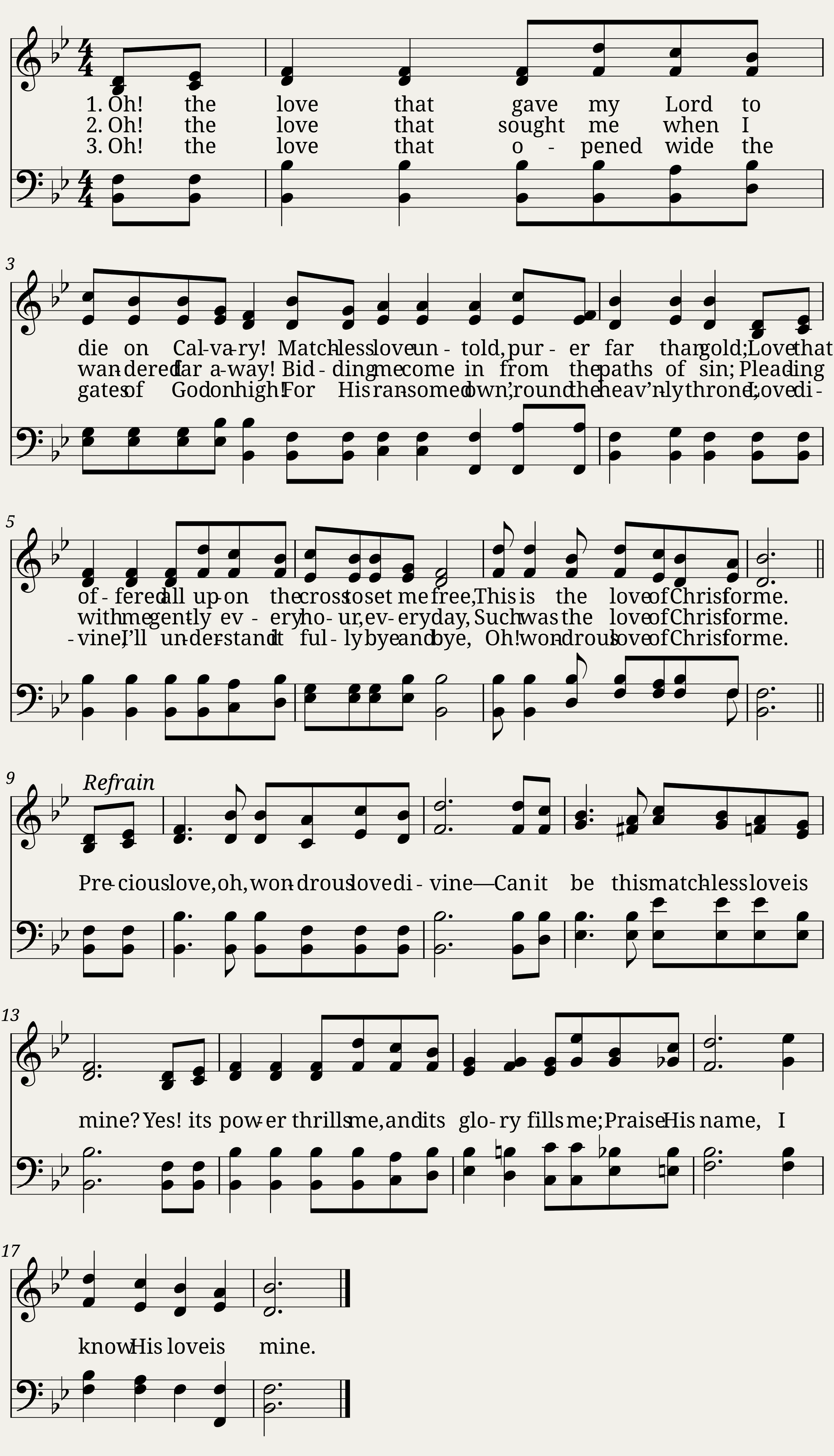 Oh! the love that gave my Lord to die on Calvary - Albert Allen Ketchum