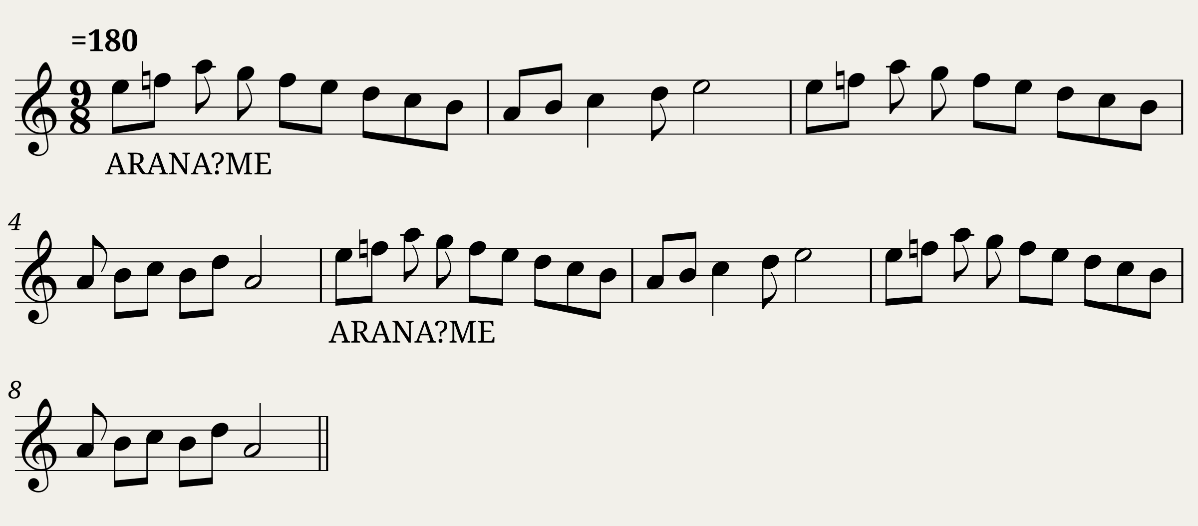 Hüseynî Arana?me (Raksaksa??)