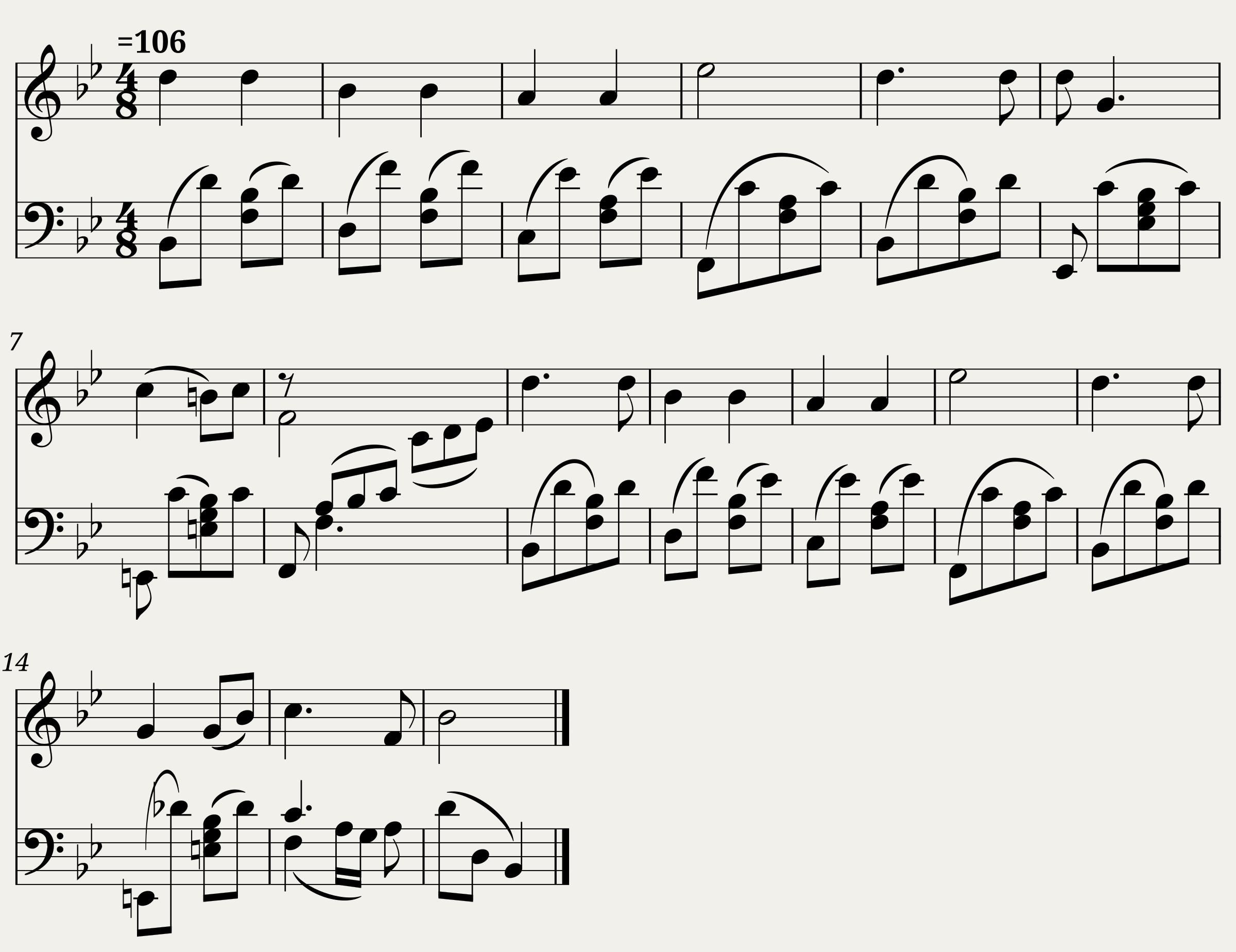 All the beauty out of doors - Franz Schubert