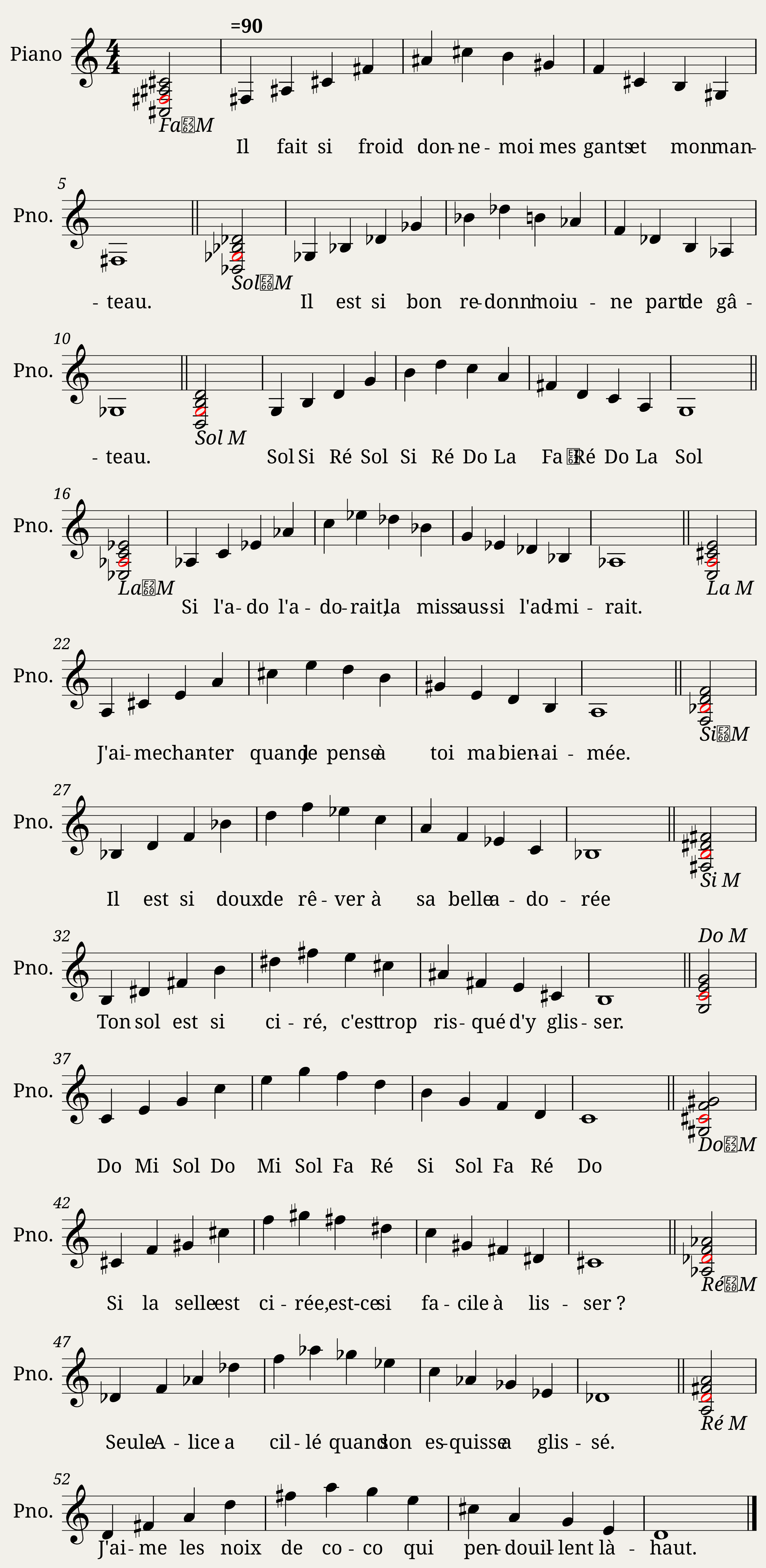 les arpèges de Rossini