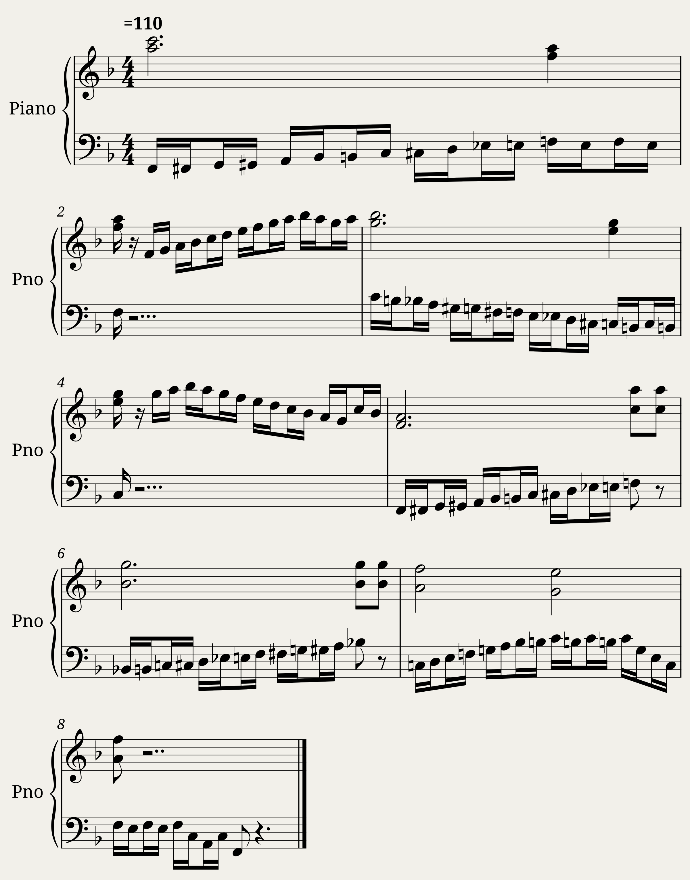 160 Eight-Measure Exercises, No. 8