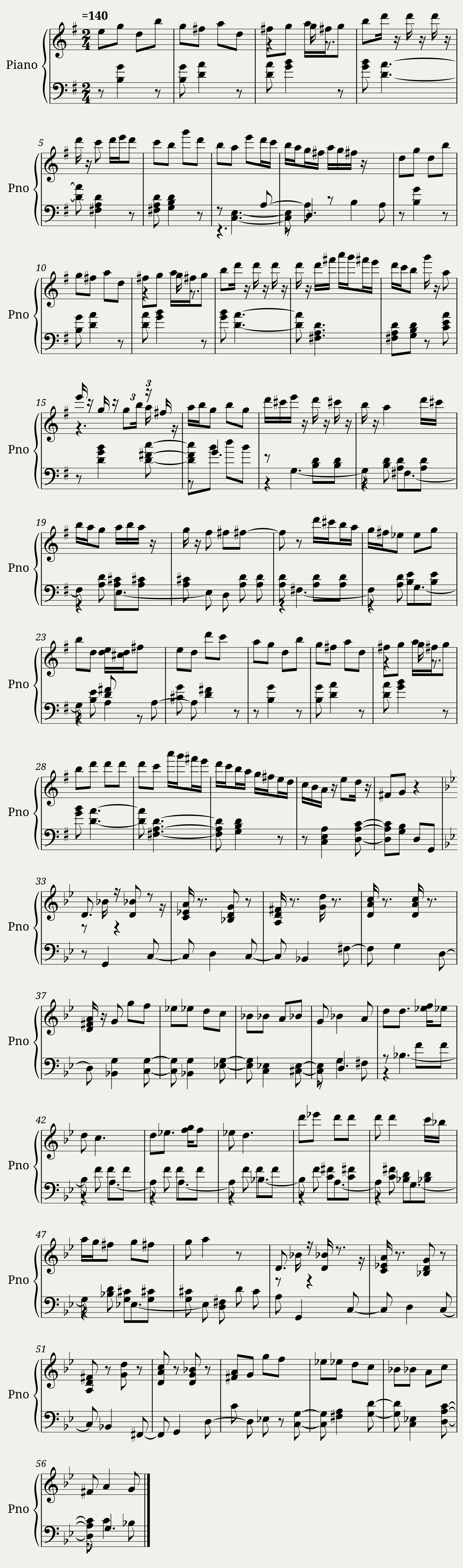 50 Melodische Übungsstücke, No. 7