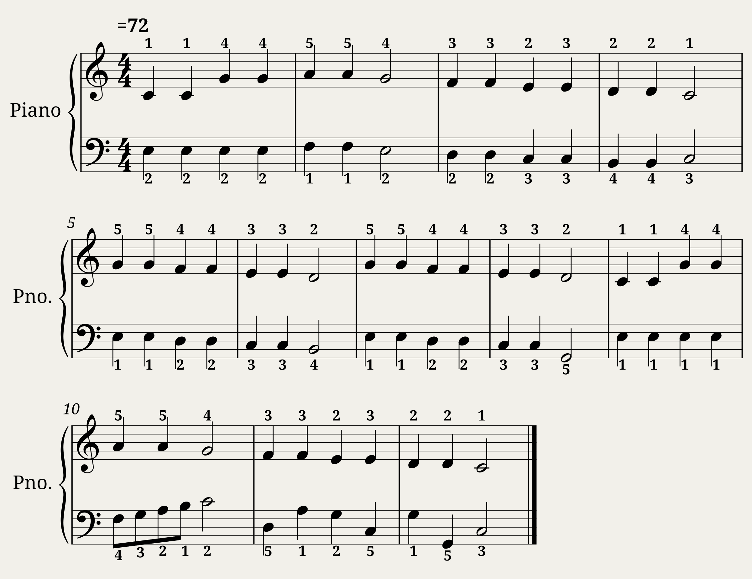 Twinkle Twinkle Little Star (Easy)