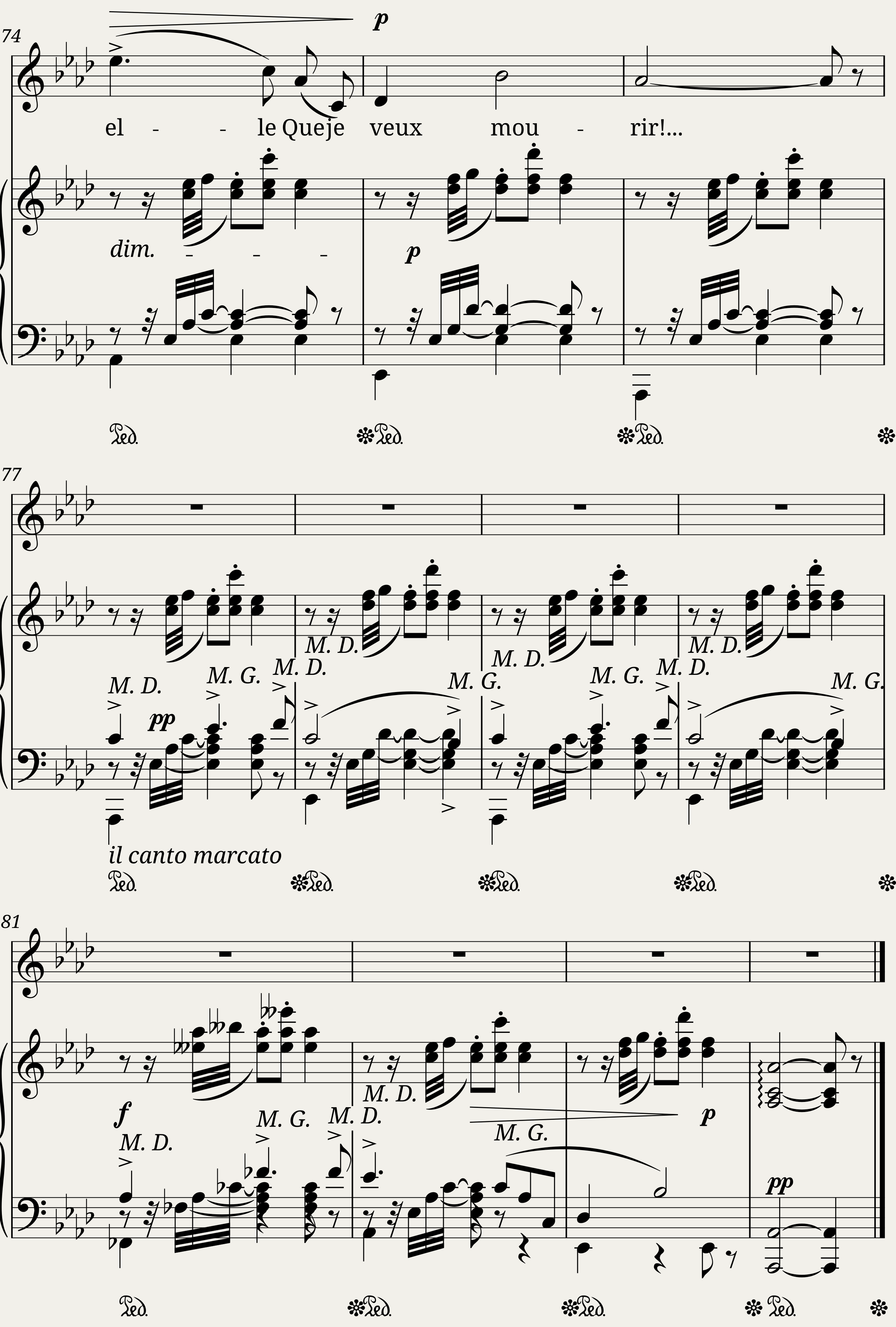 Chanson lointaine — 2/2