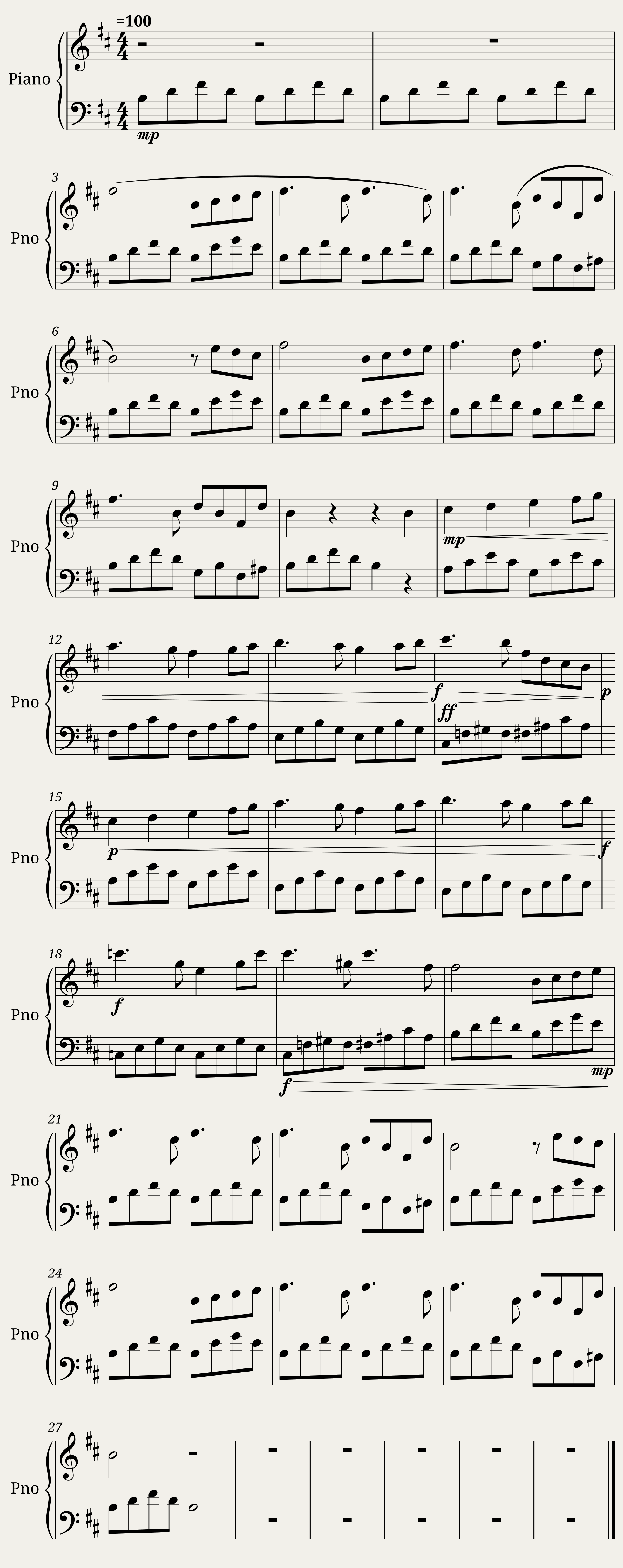 Swan Lake Theme - Tchaikovsky