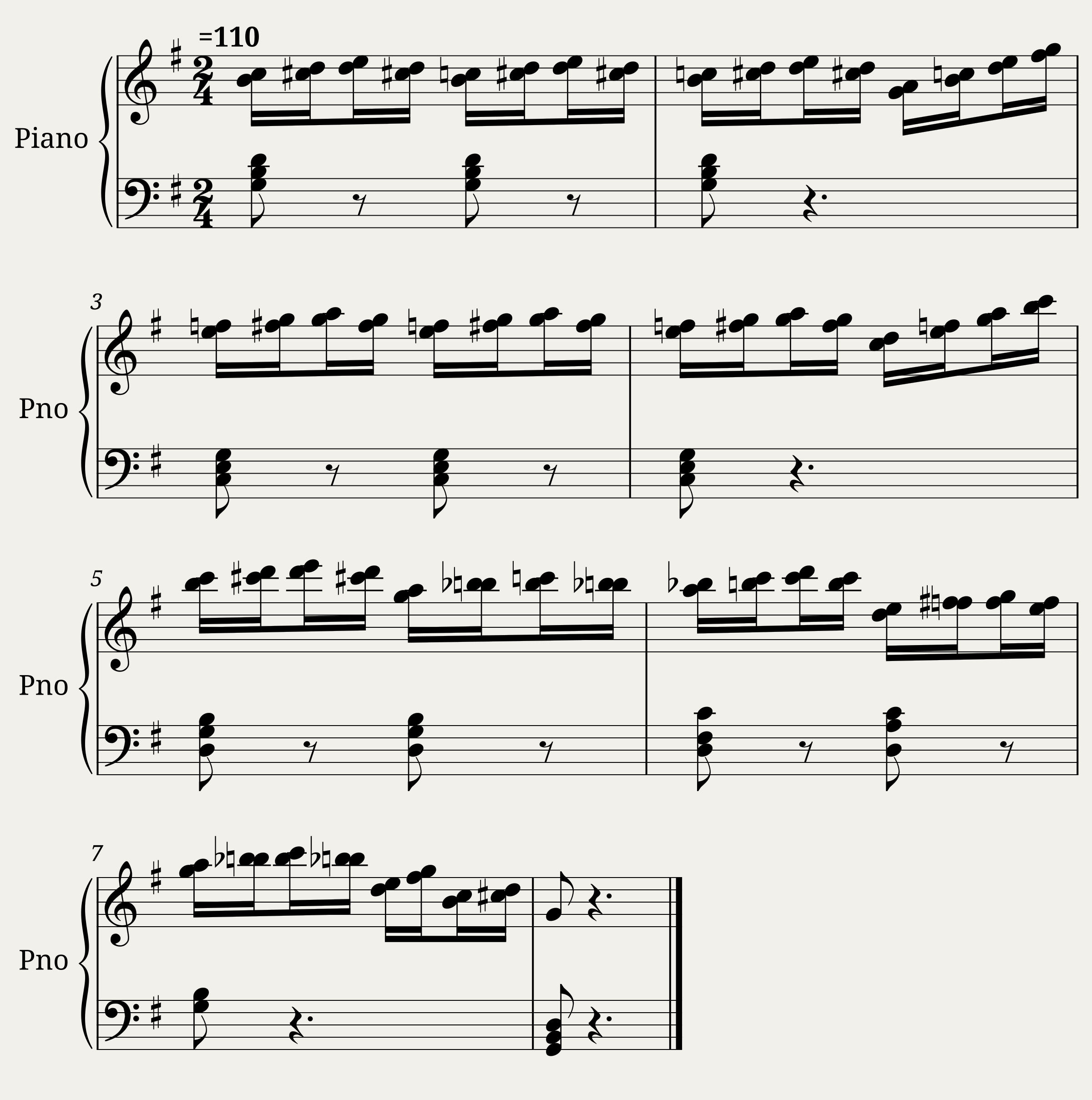 160 Eight-Measure Exercises, No. 15