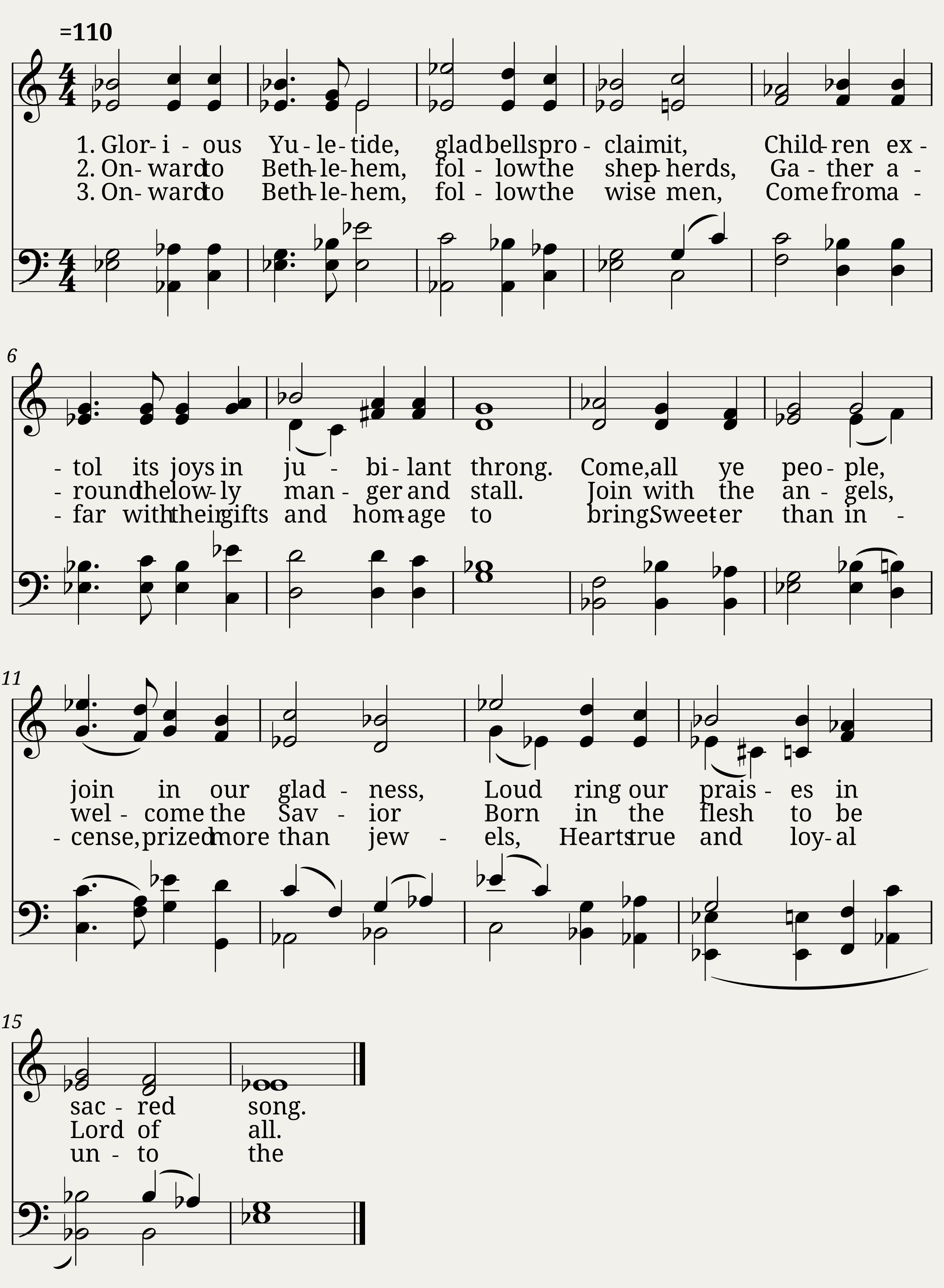 Glorious yuletide - Alexis F. Lvov