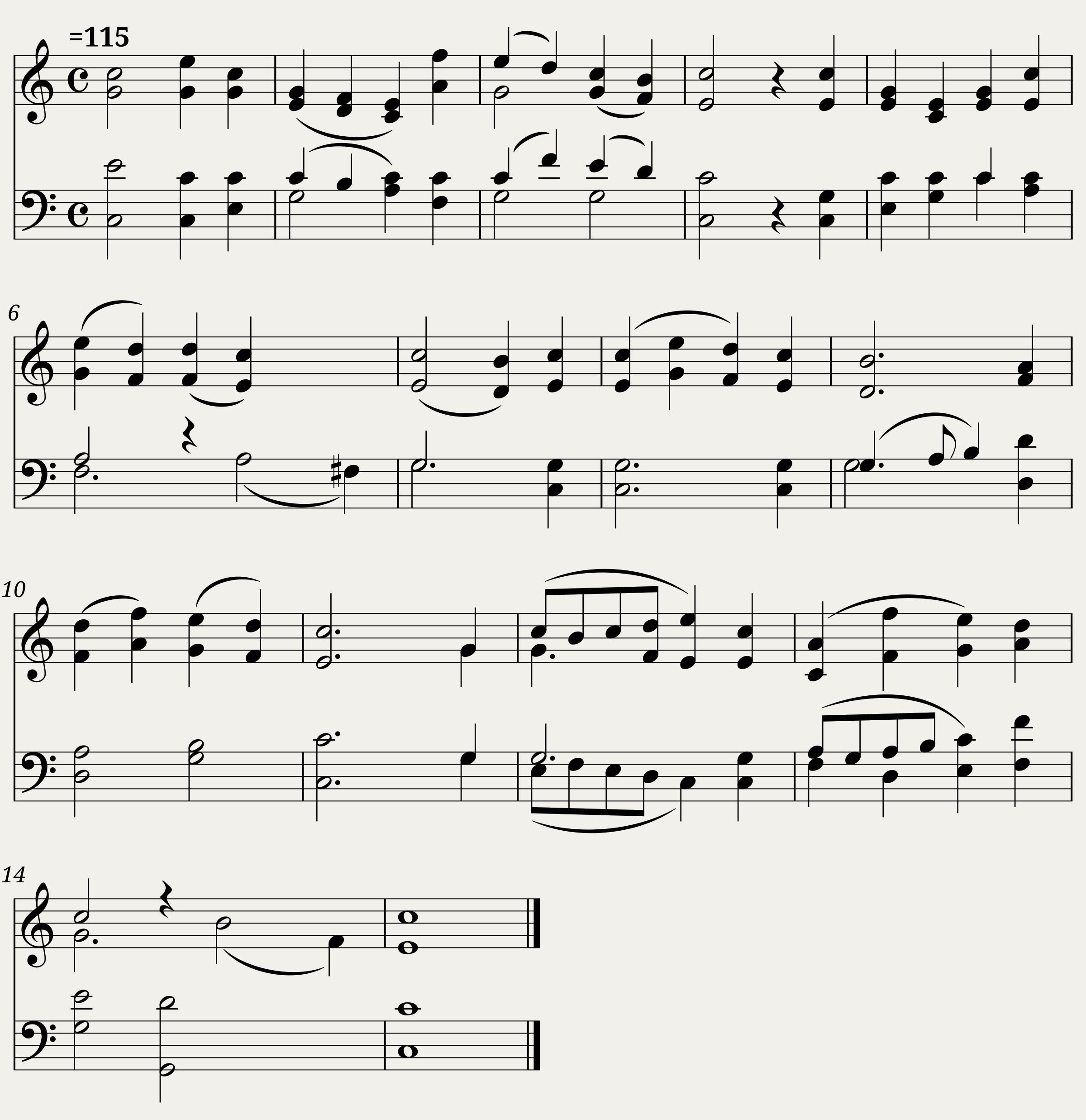 Bright angel hosts are heard on high - Grand Island Carols Old and Carols New