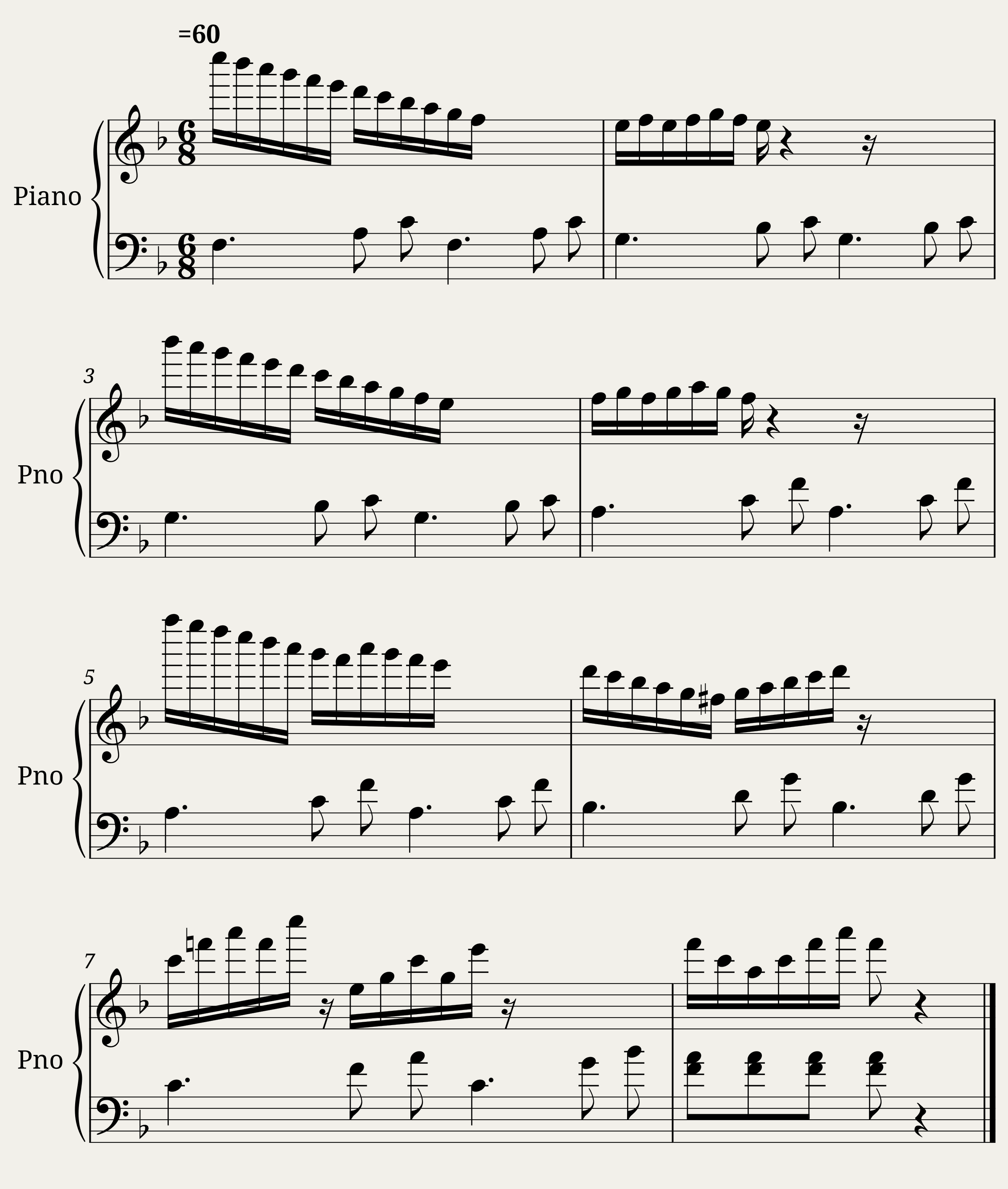 160 Eight-Measure Exercises, No. 9