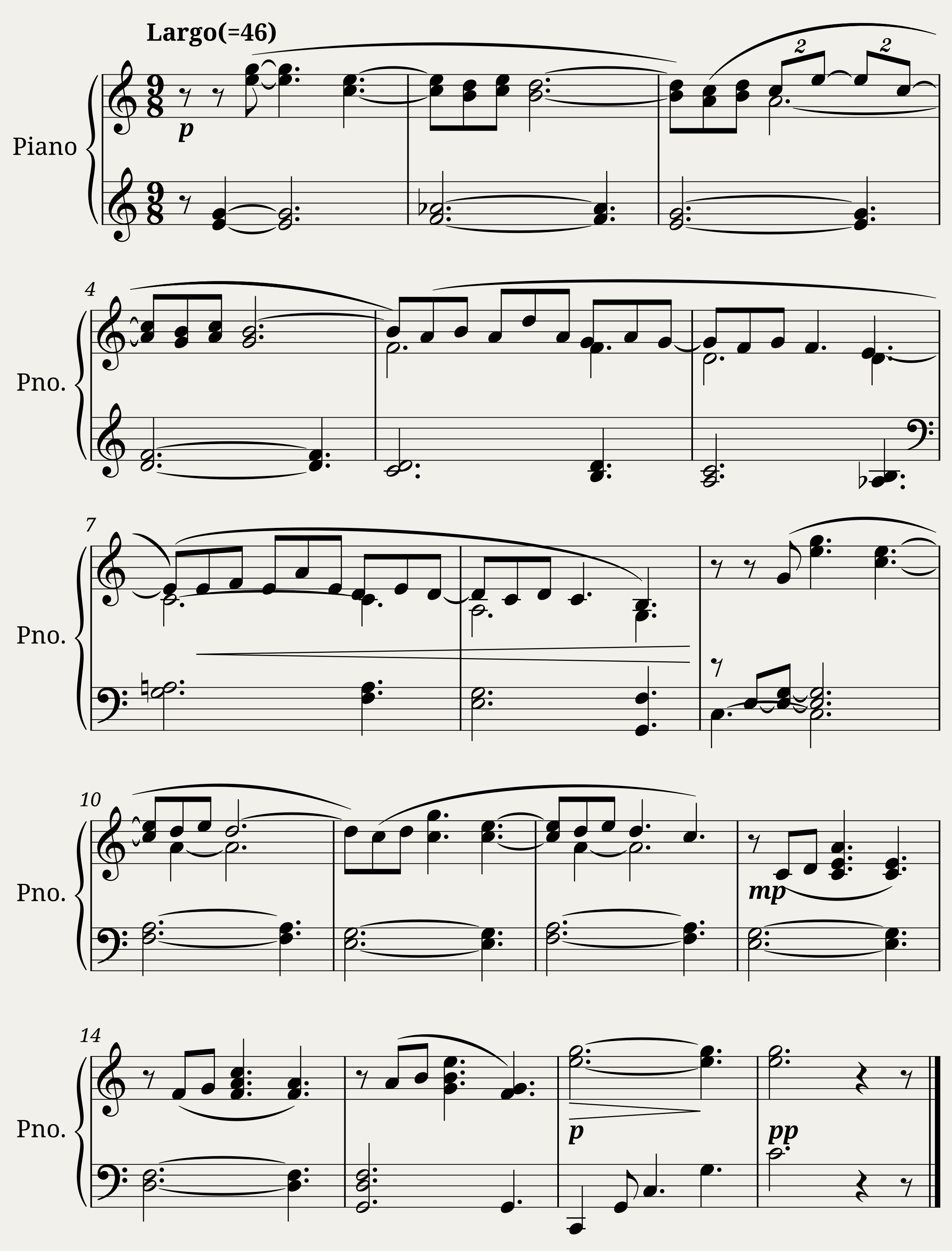 Clair de lune (opening)