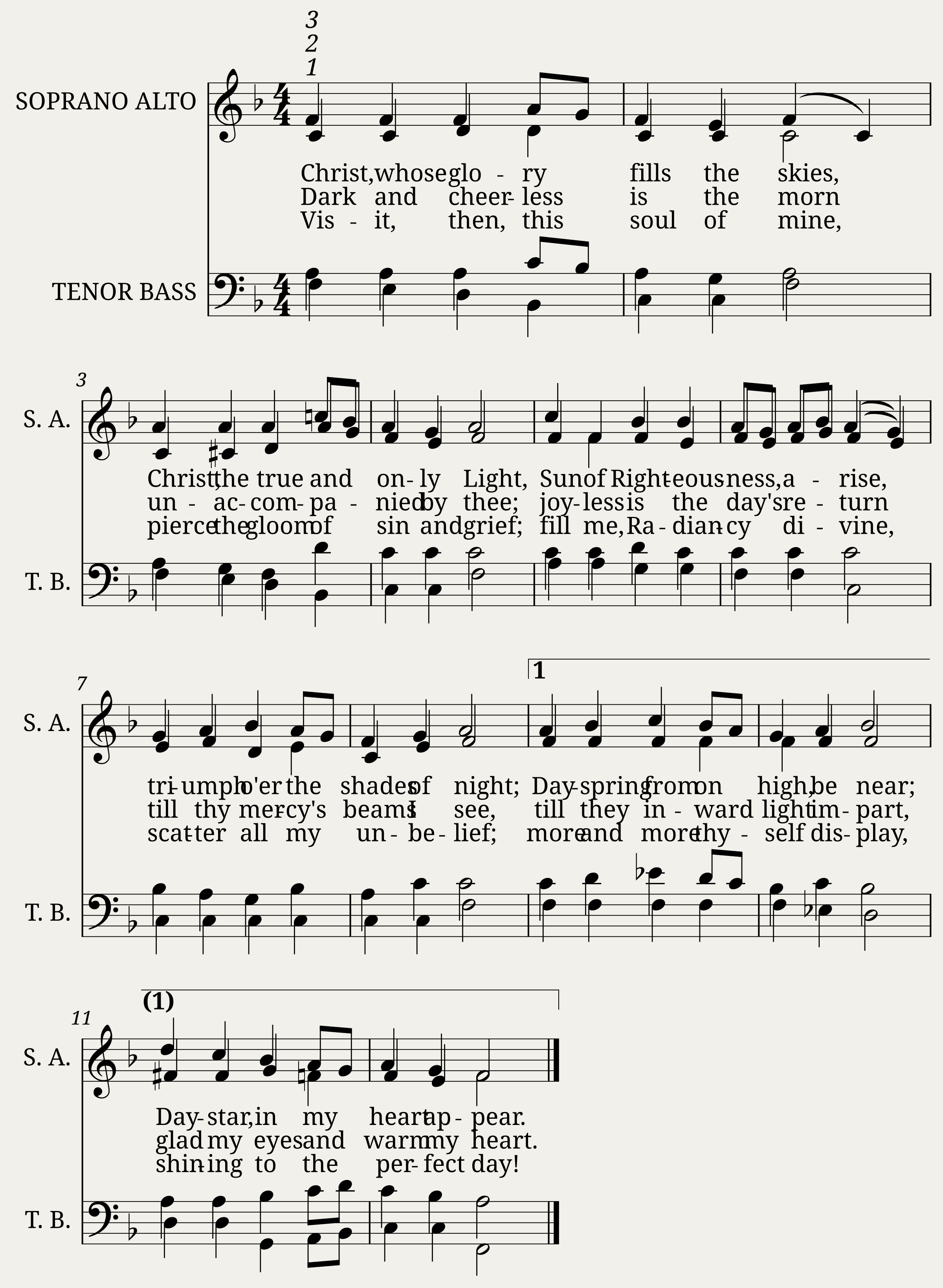 LUX PRIMA (Gounod) - Charles F. Gounod