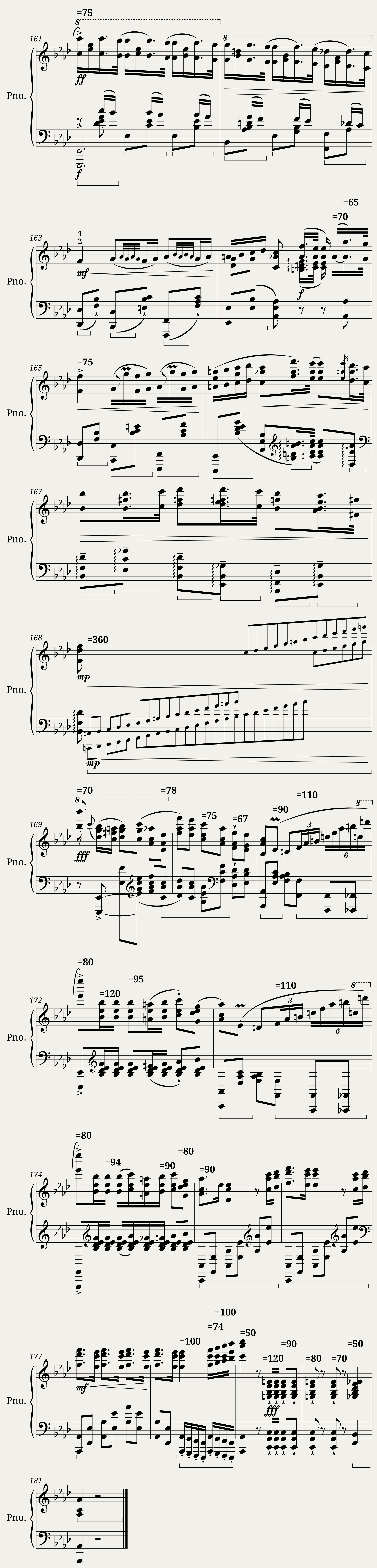 Polonaise Heroic in A flat Major — 3/3