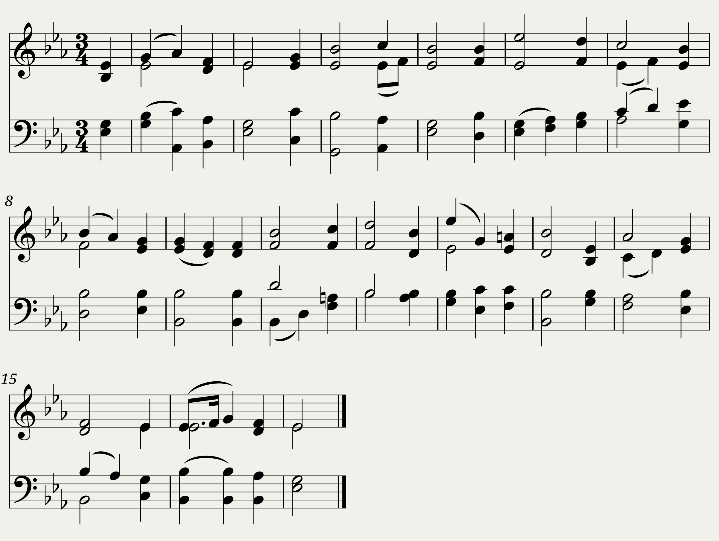Eternal power whose high abode - Karl P. E. Bach