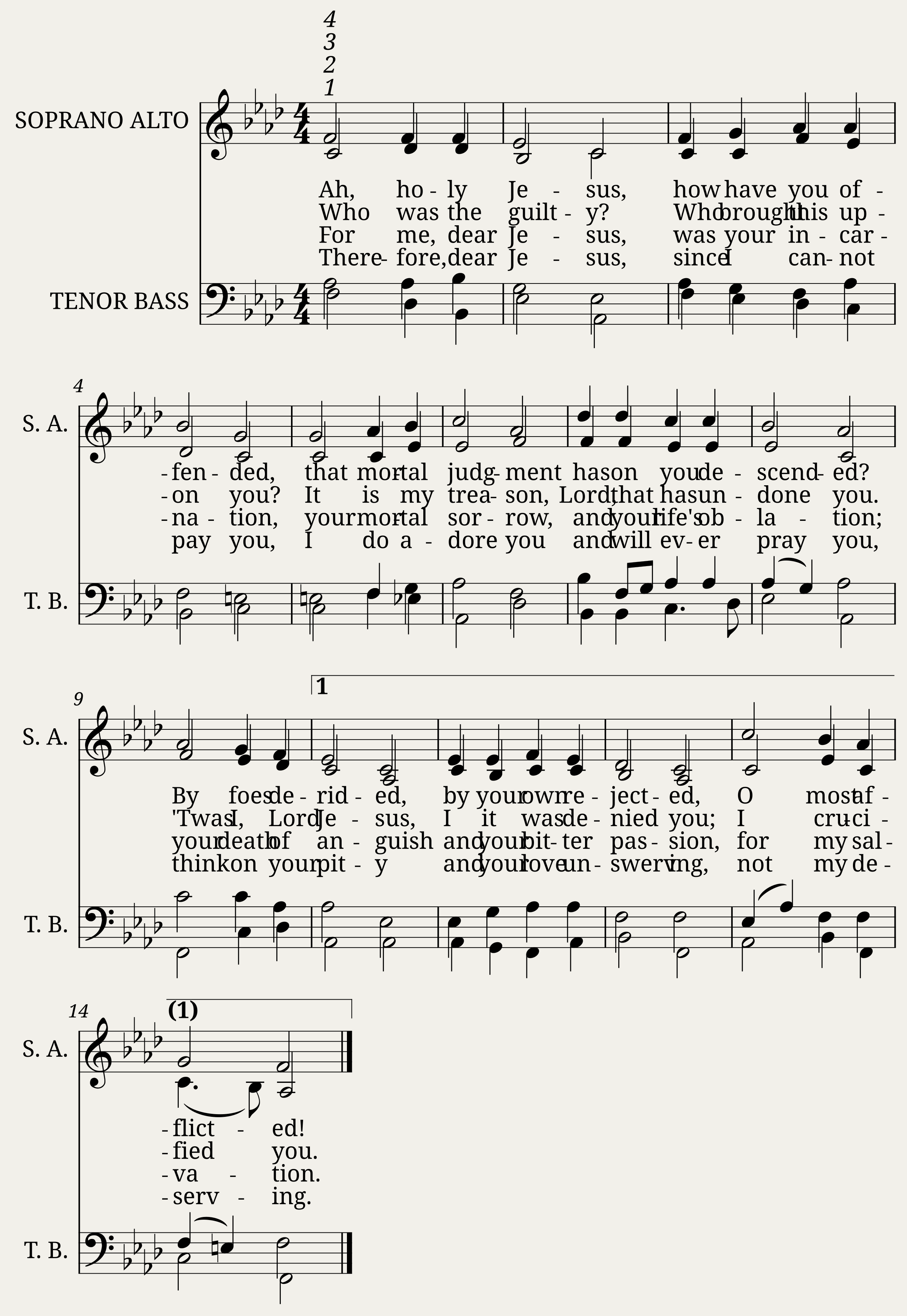 Herzliebster Jesu - Johann Crüger