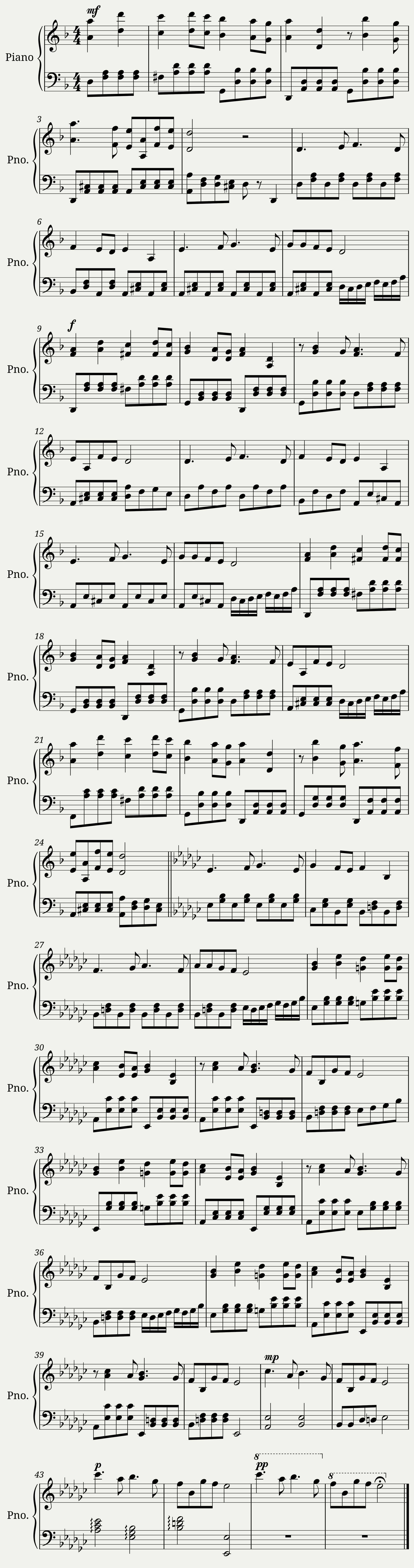 Katyusha [Grand Piano]