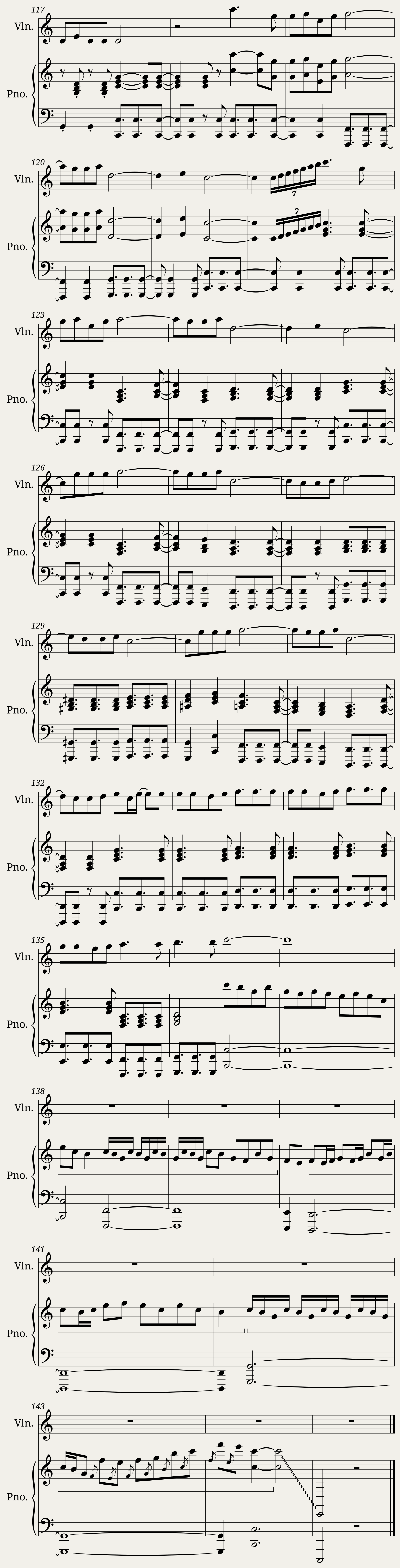 Senandung Nusantara (Medley Lagu Daerah) - Piano Violin Duet — 2/2