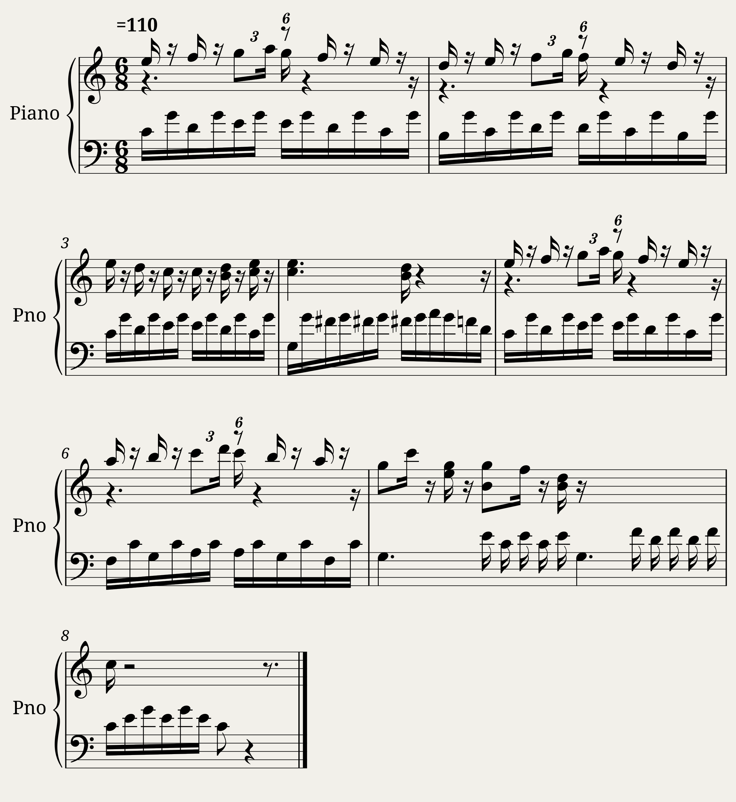 160 Eight-Measure Exercises, No. 4