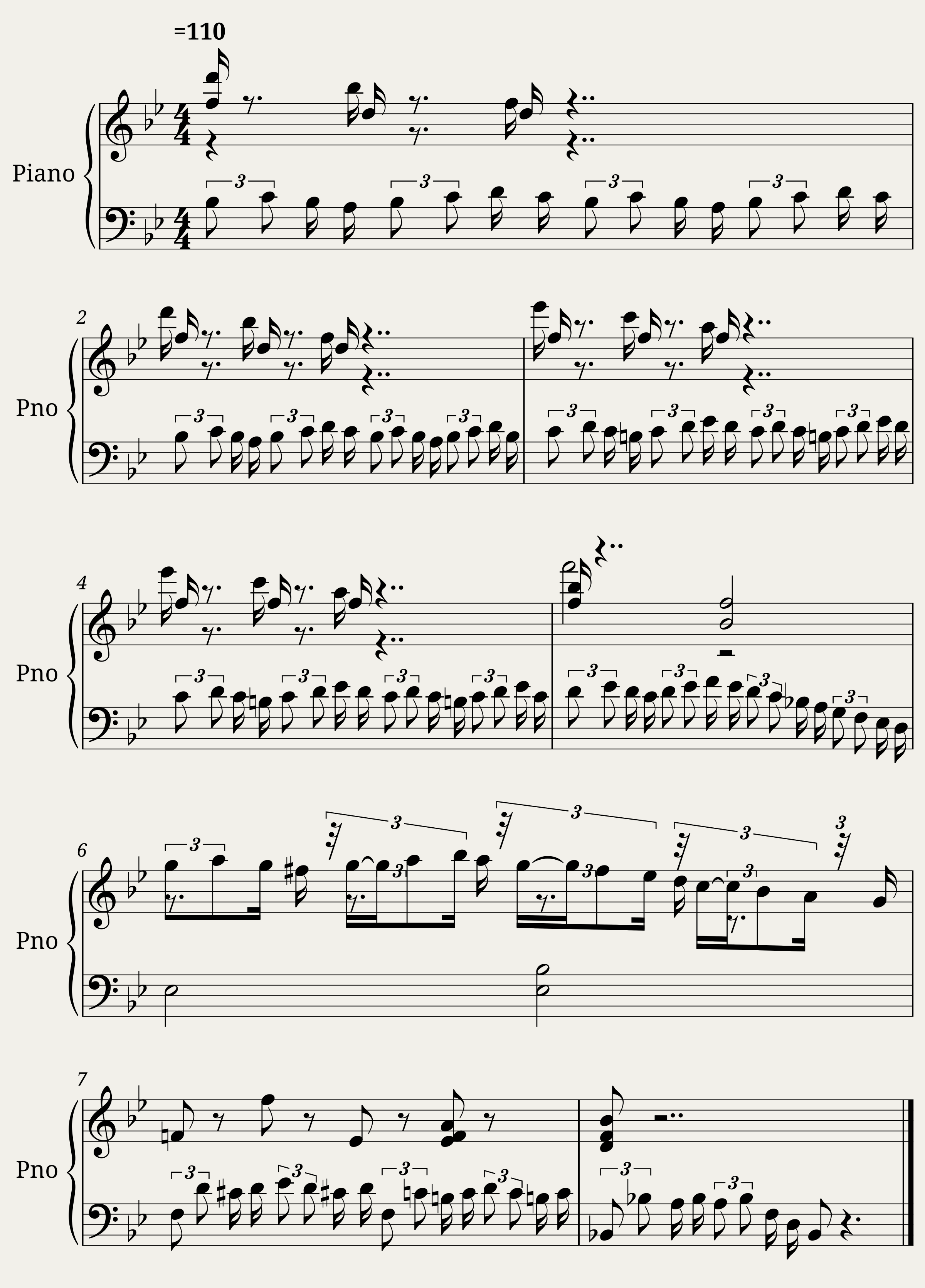 160 Eight-Measure Exercises, No. 13