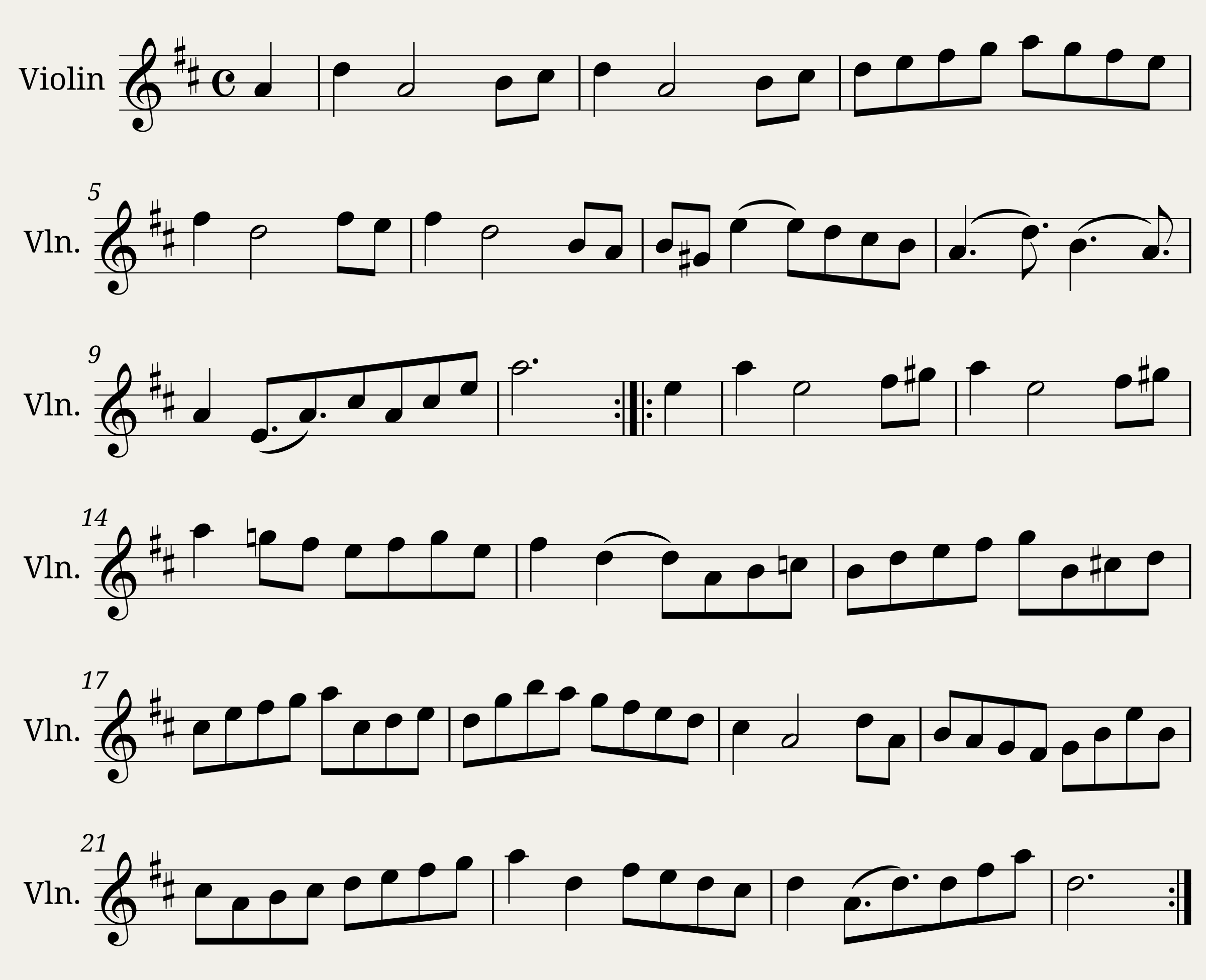 March in D major