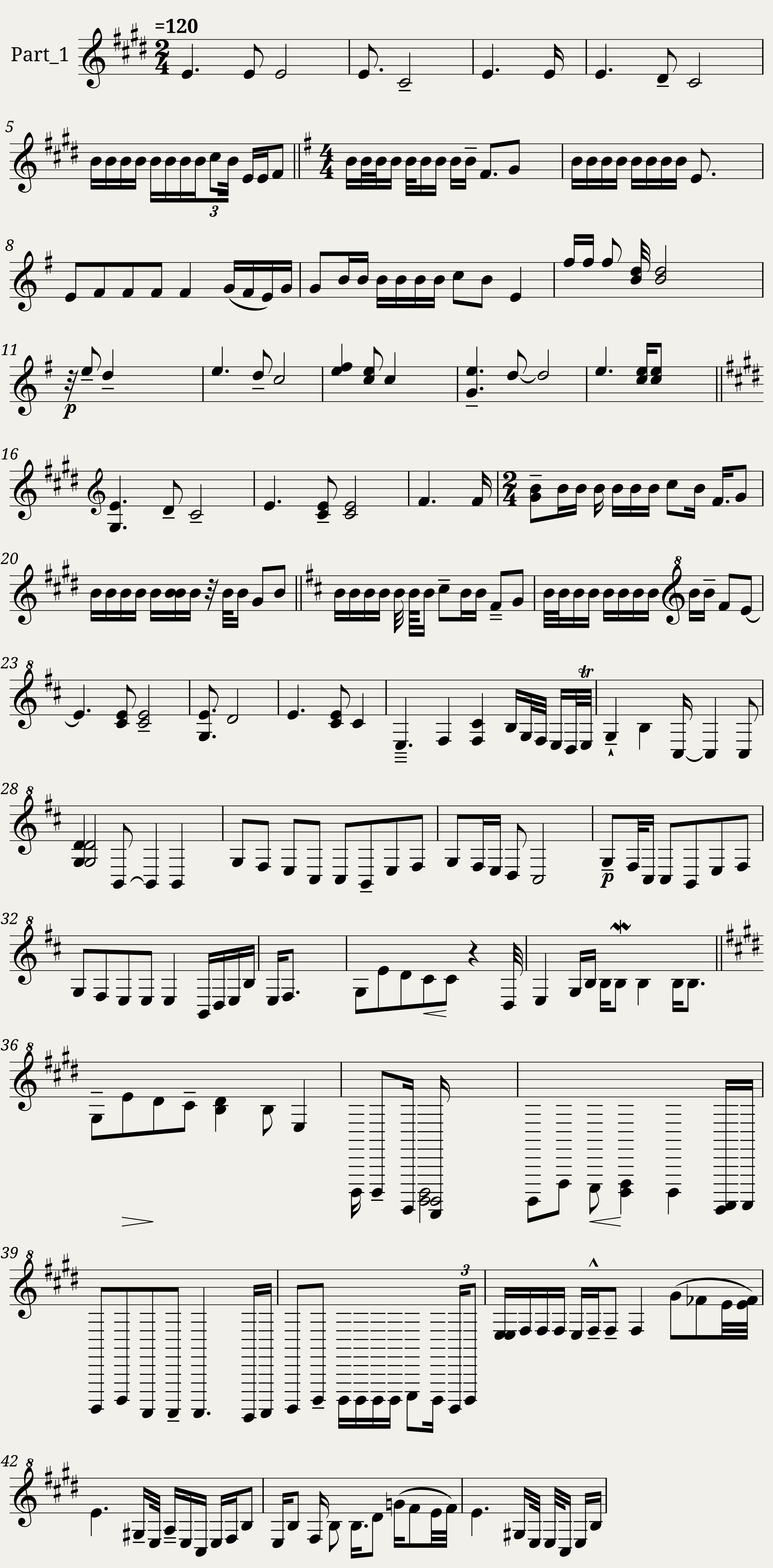 Everglow violin 2 p1