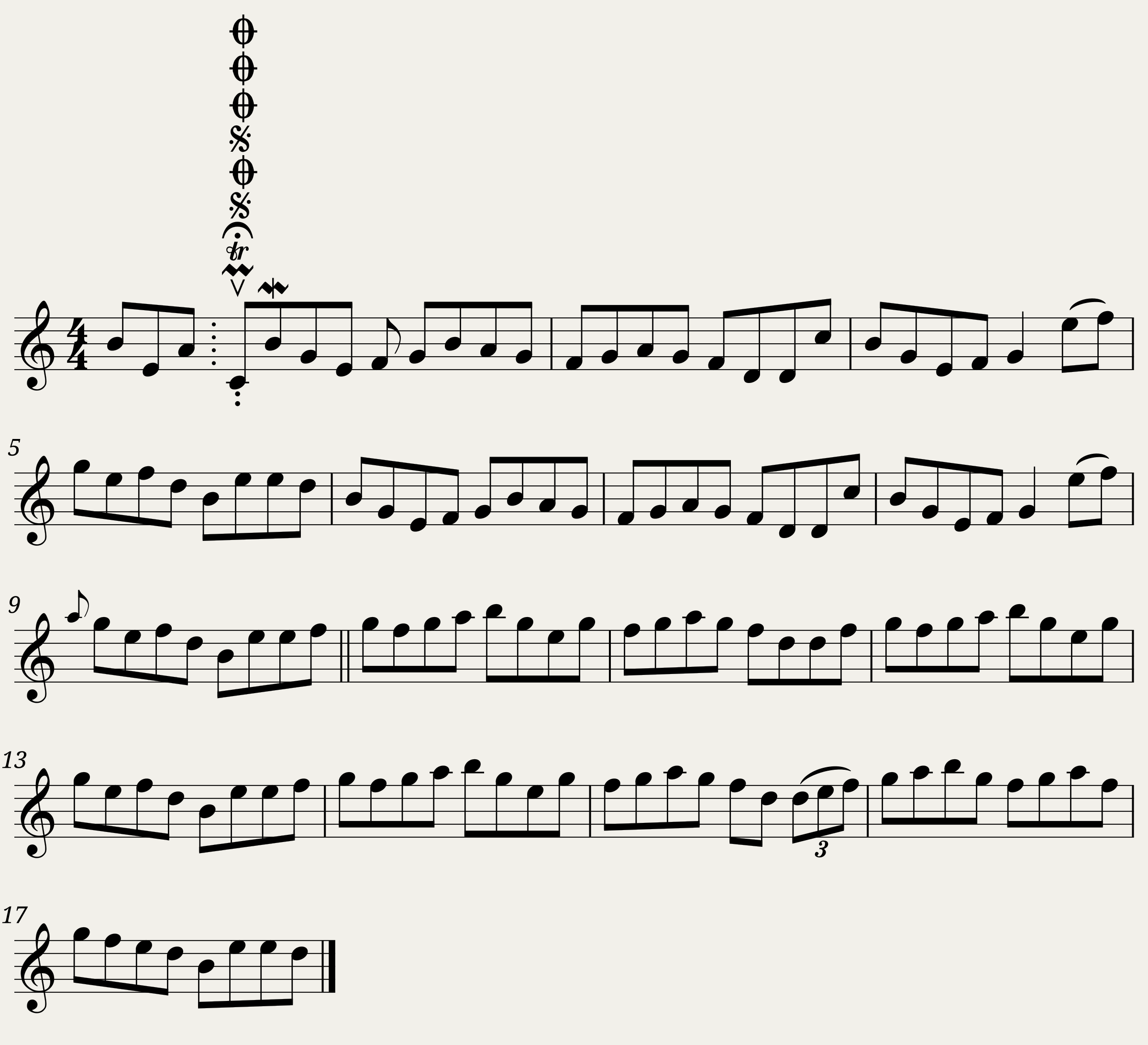 Tie The Ribbons (reel) 1352