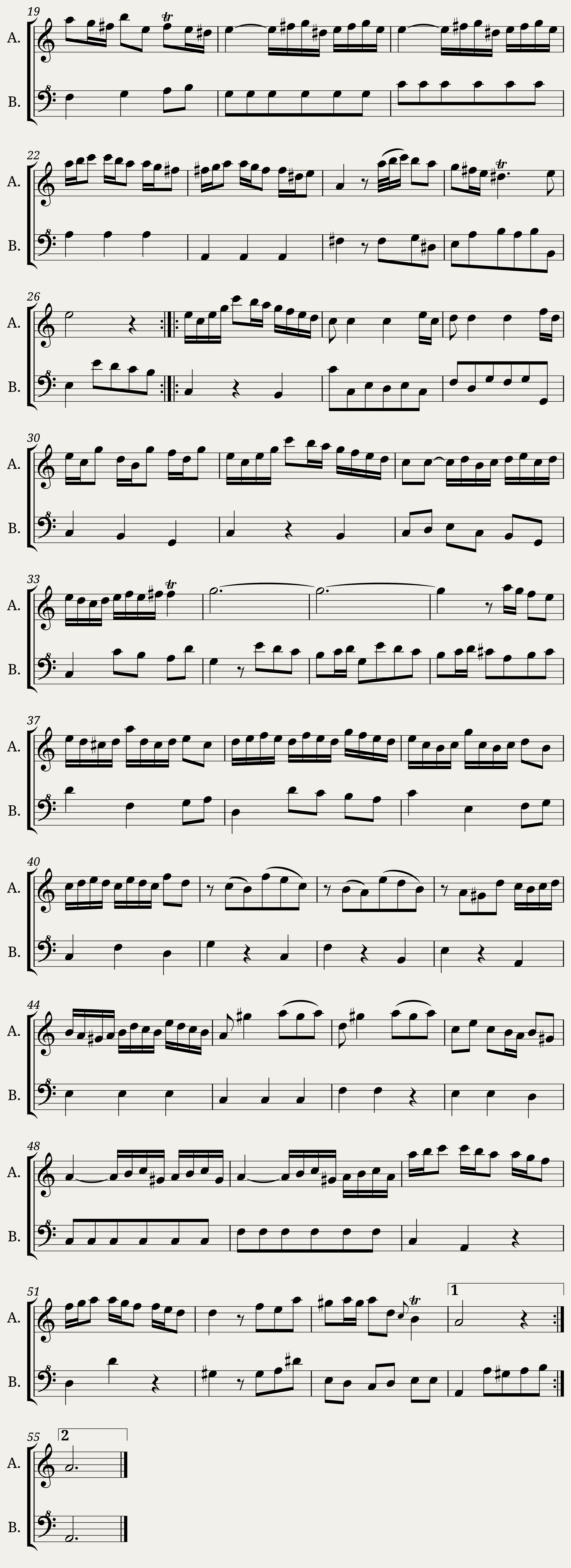 Telemann G. P. _ Oboe Sonata g-moll TWV 41:g6 — 2/2