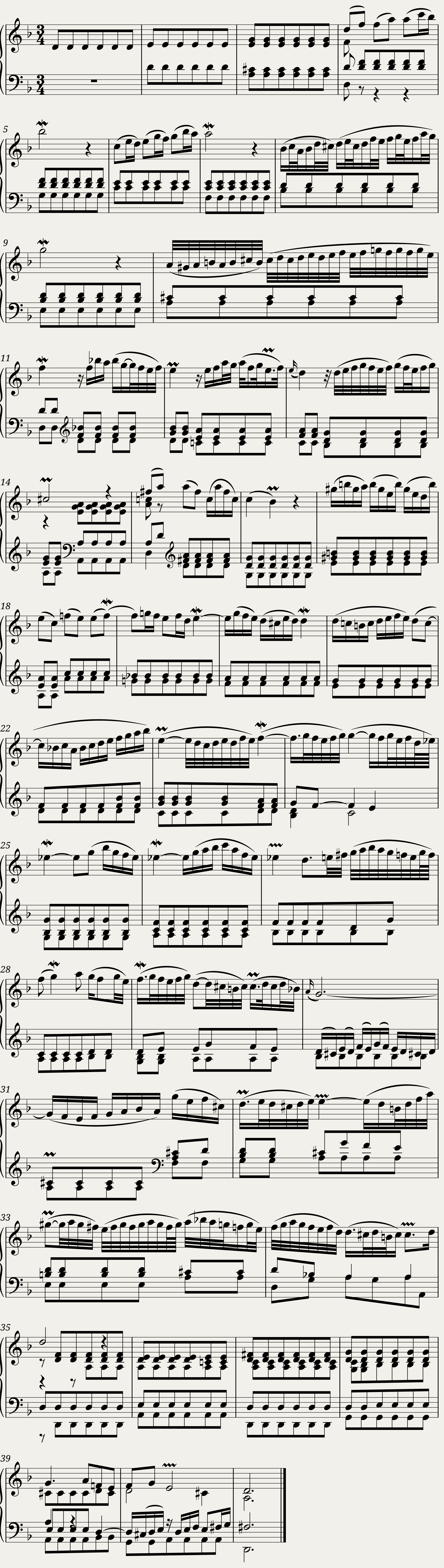 BWV 974 - Adagio