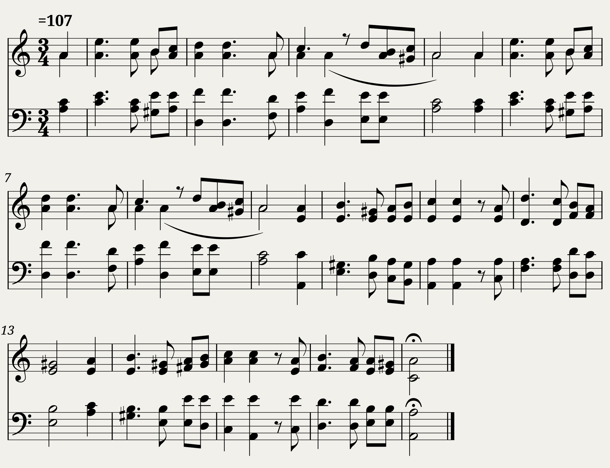 A day a day of glory! - Day of Glory French carol melody
