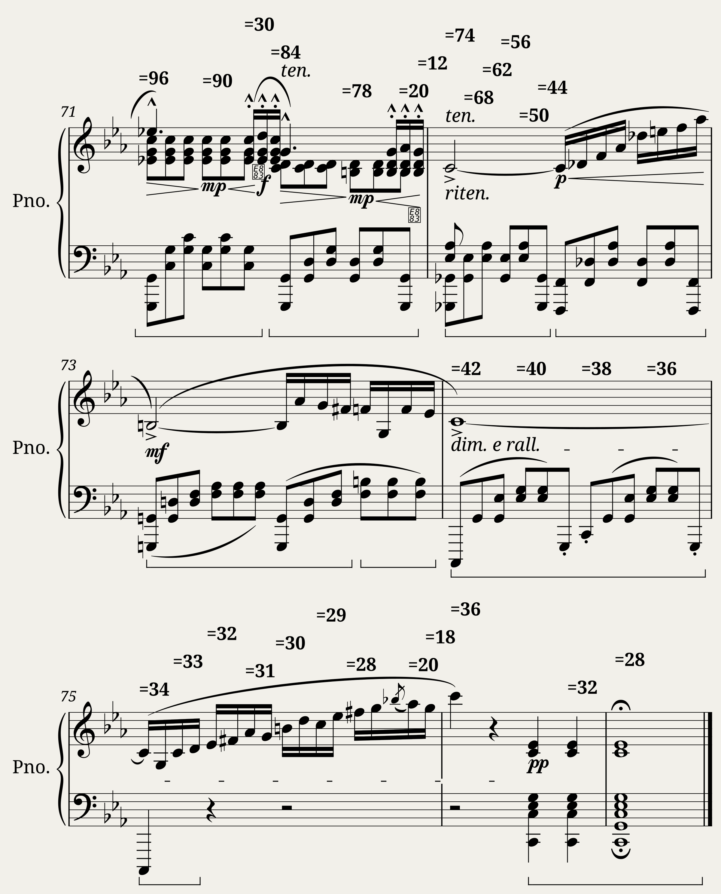Frédéric Chopin: Nocturne in C minor Op.48 No.1 — 2/2