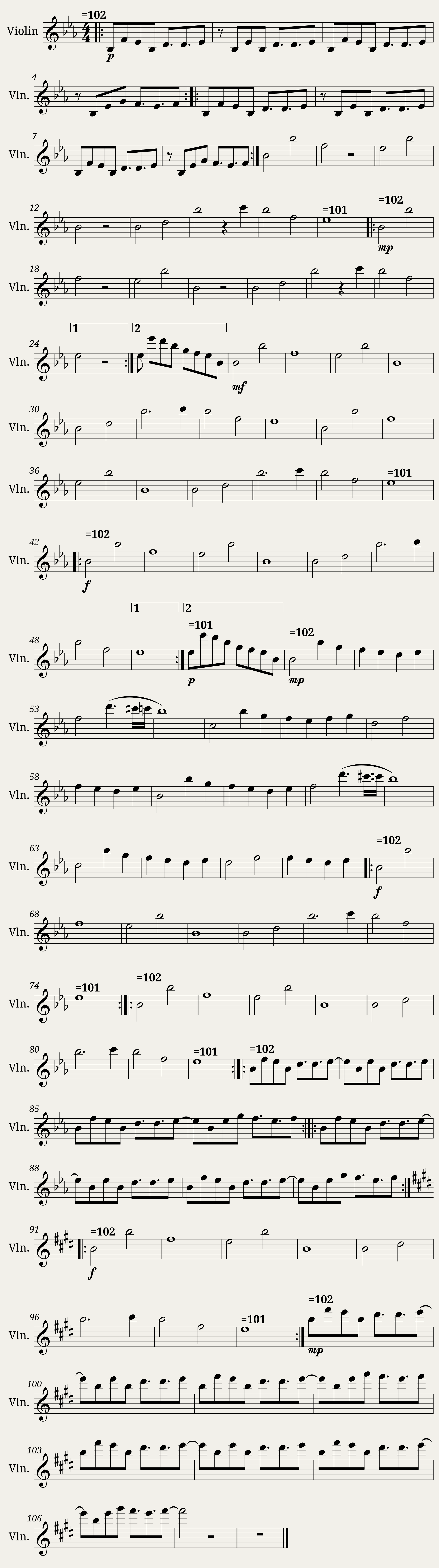 Undertale Main Theme - Violin Solo