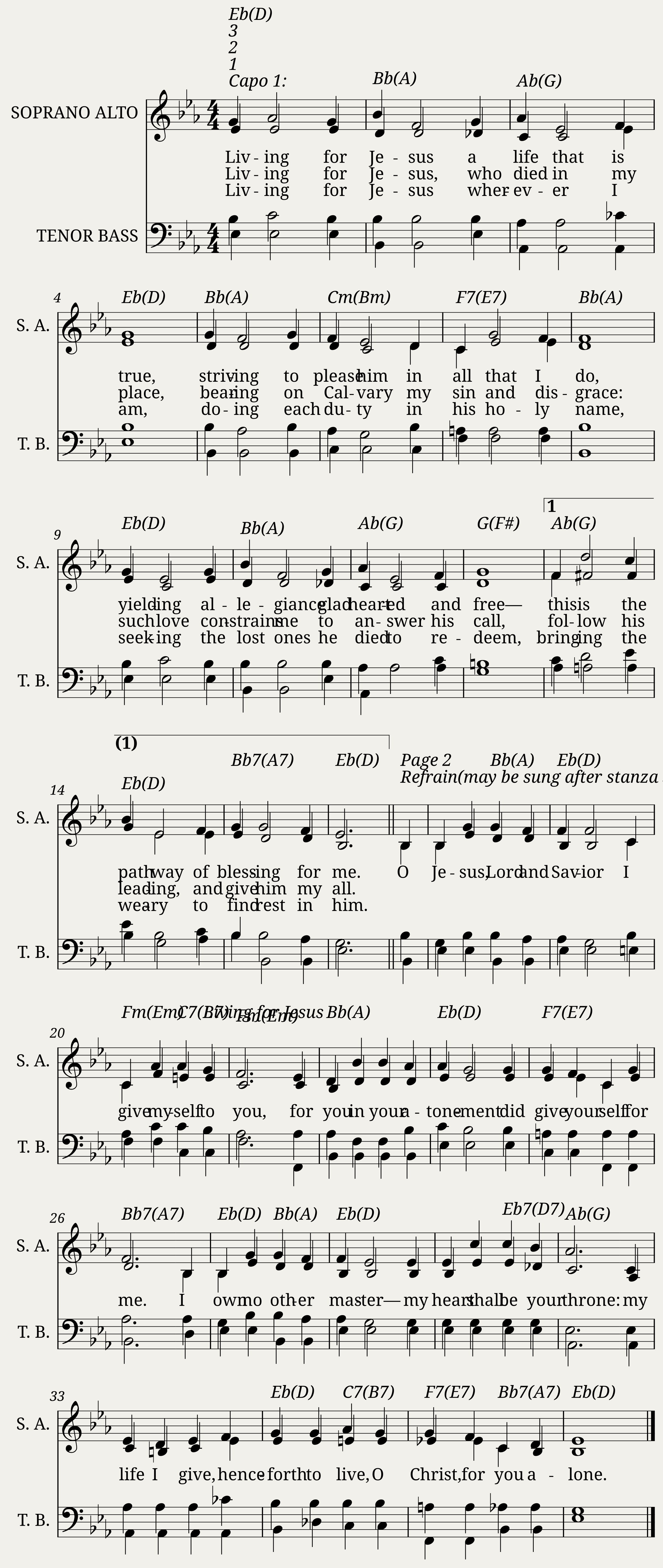 LIVING (Lowden) - C. Harold Lowden