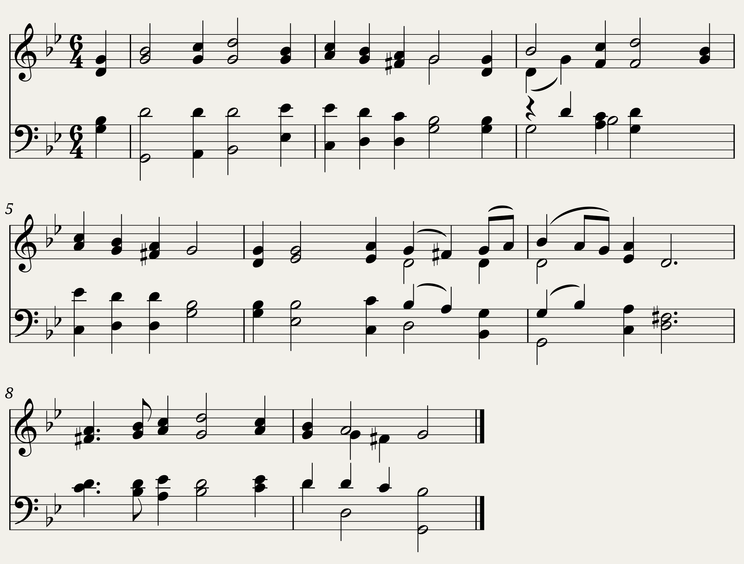 O sons and daughters let us sing! - O Filii et Filiae French melody