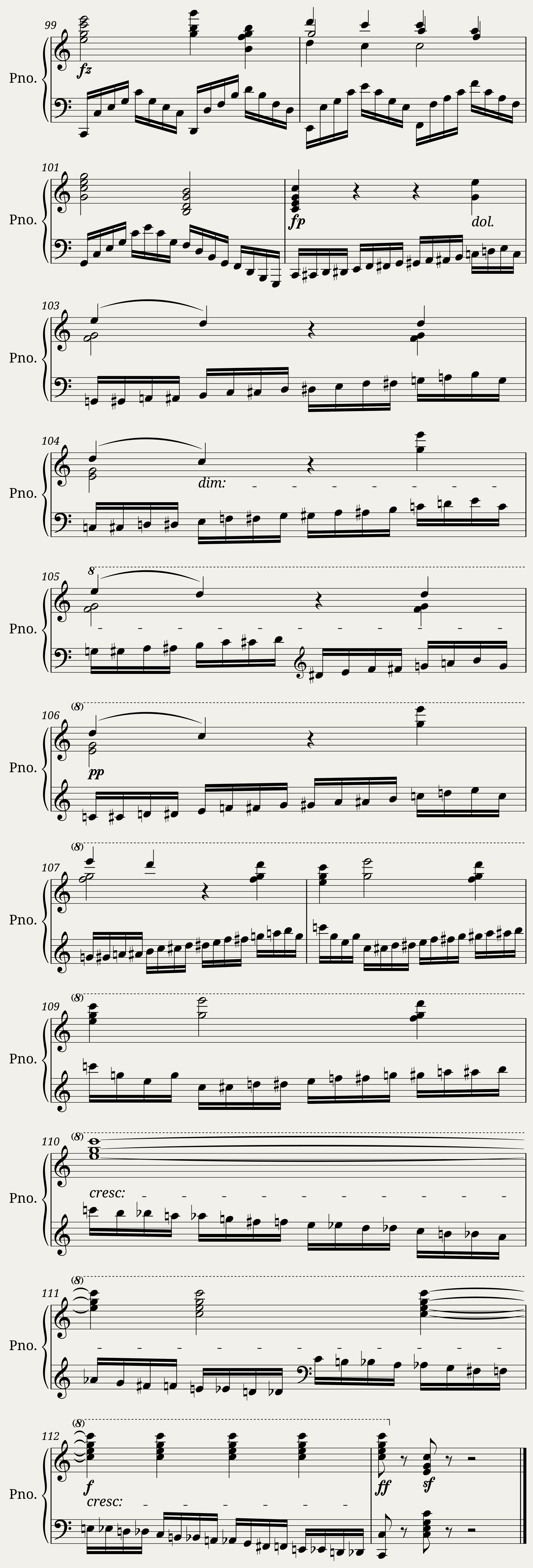 Die Schule der linken Hand Op.399 No.1 — 2/2
