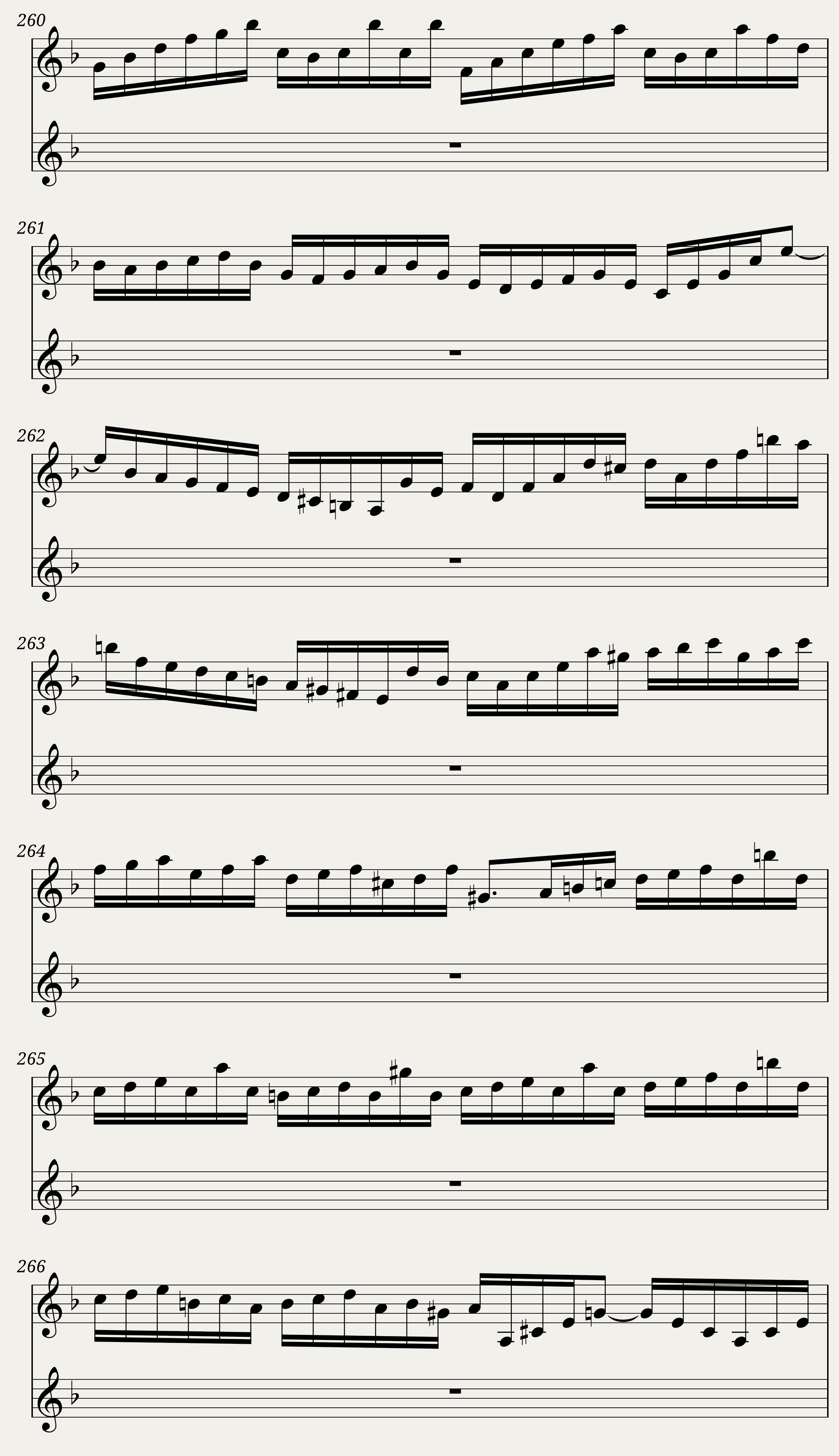 BWV 1005: Violin Sonata No.3 in C major (Violin sound) — 16/23