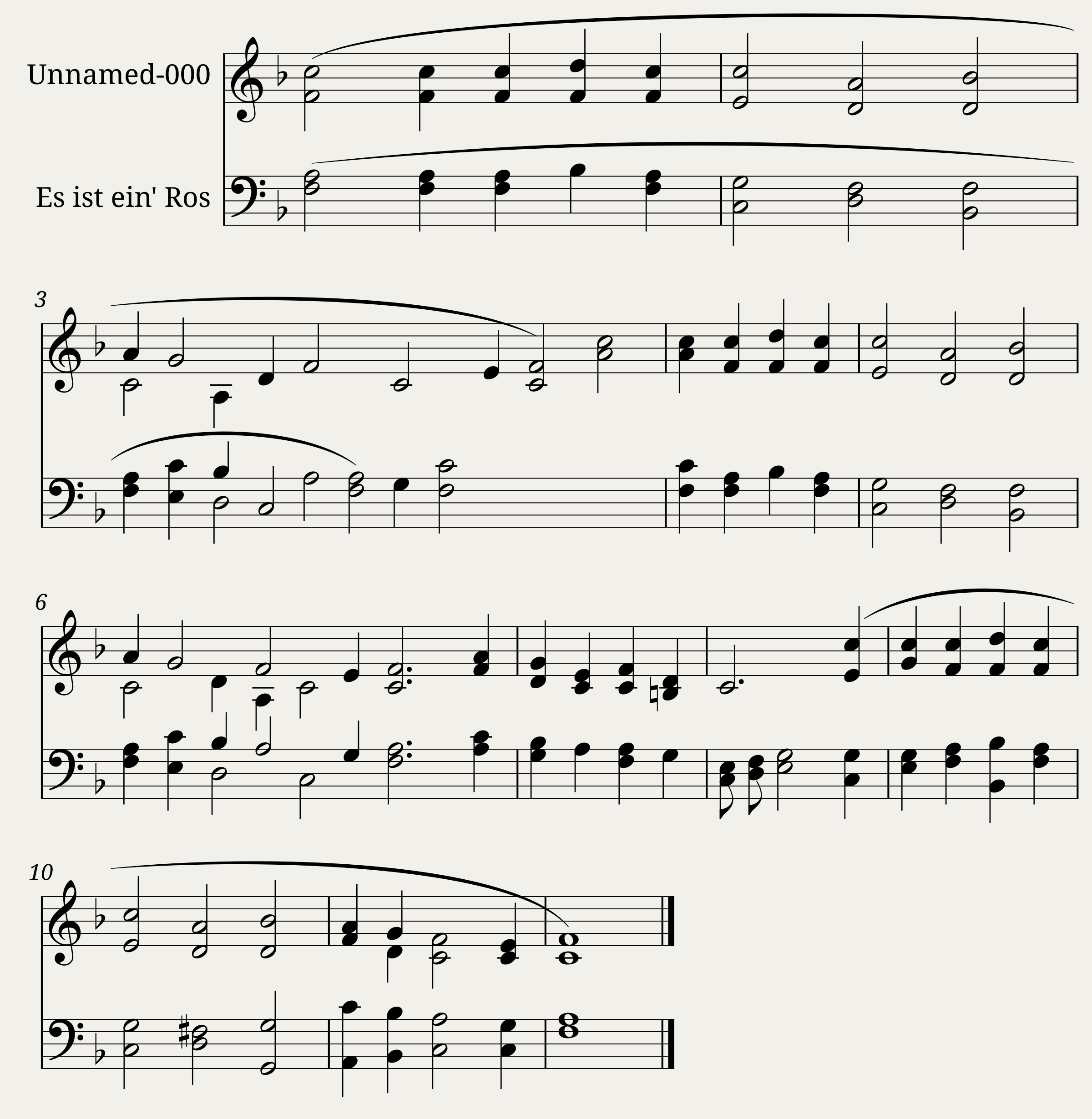 A Branch So Fair Has Blossomed - Es Ist Ein Ros Anonymous 16th Century (Arr. by Michael Praetorius 1609)