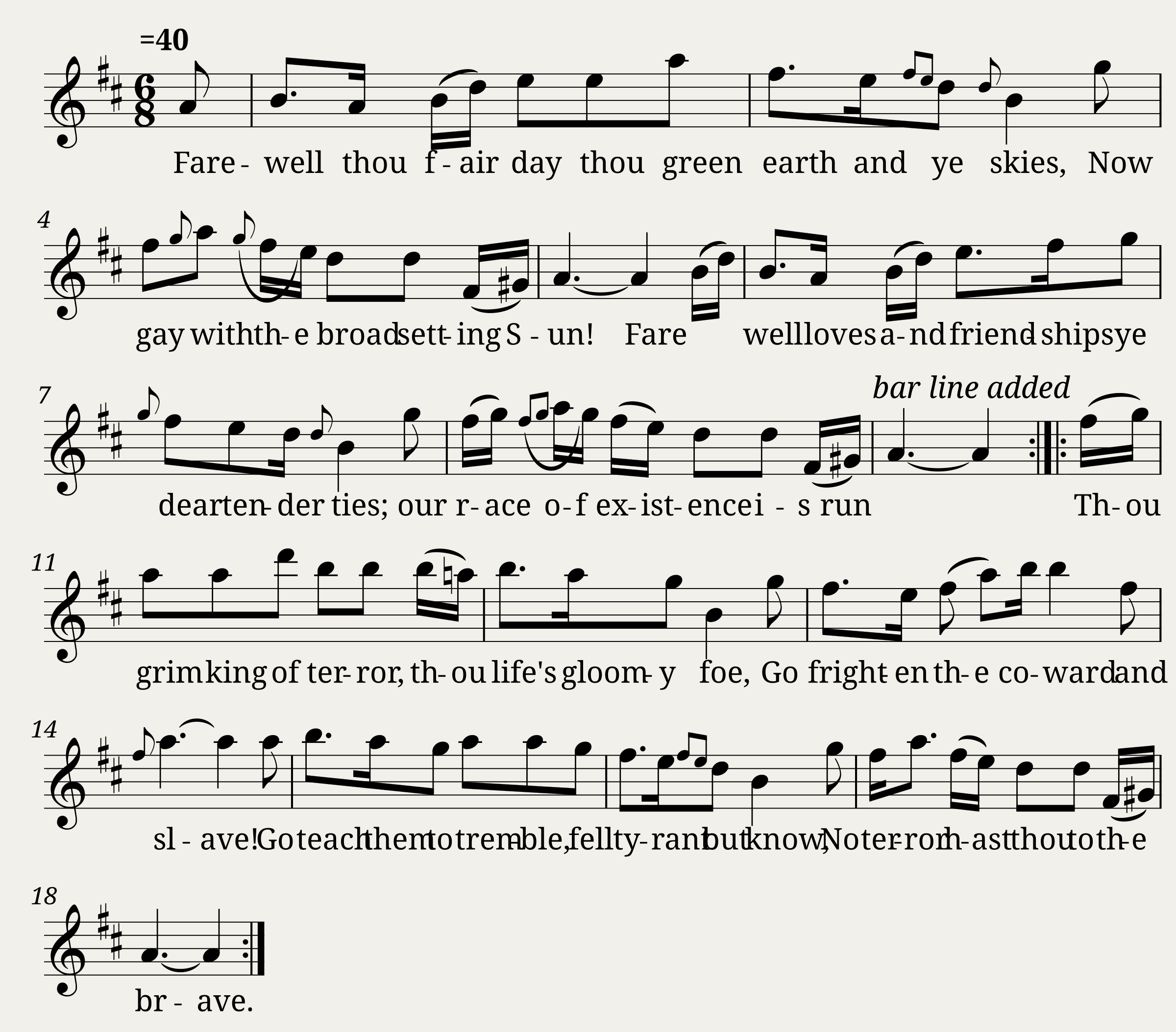 Words by Burns - Song of DeathThe. Dix.26