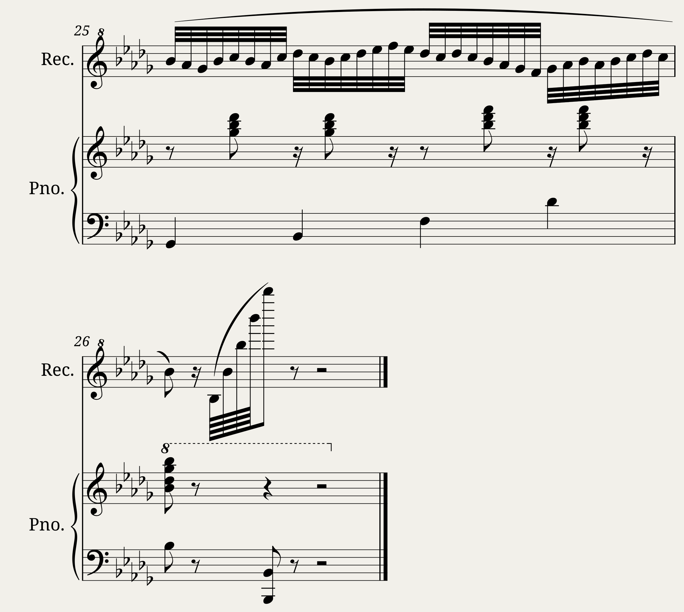 Recorder/Piano Duet — 3/3