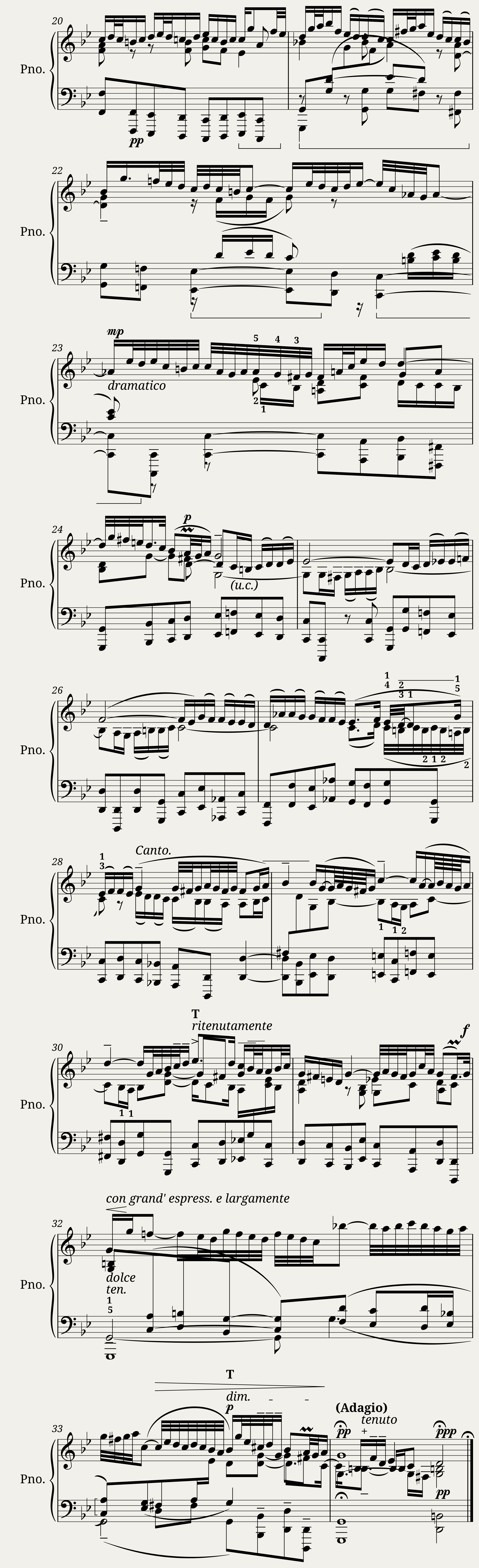 J.S. Bach Choralvorspiel ''Nun komm' der Heiden Heiland'' (Arrt F. Busoni) — 2/2