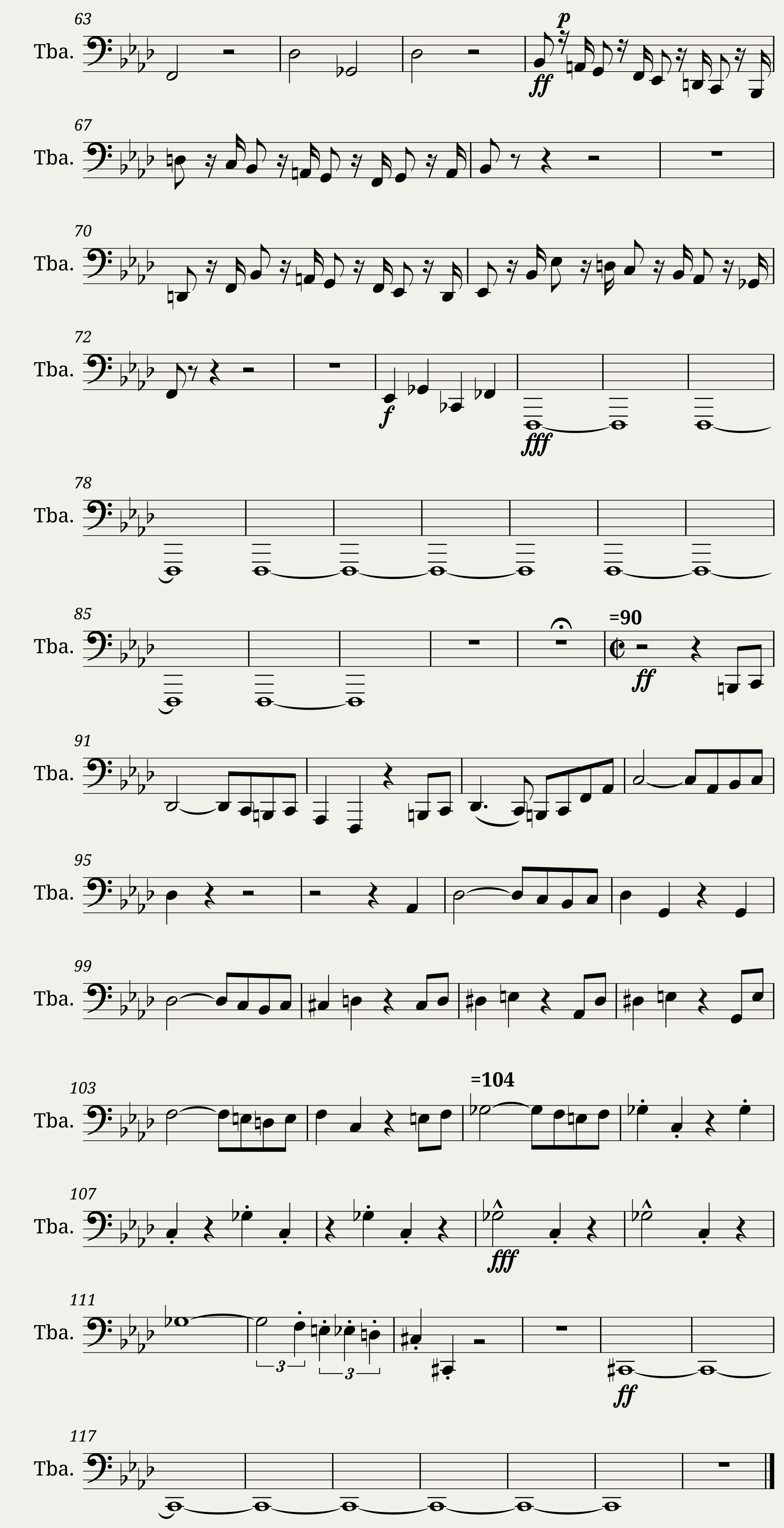 Mahler No.2 Tuba — 2/2