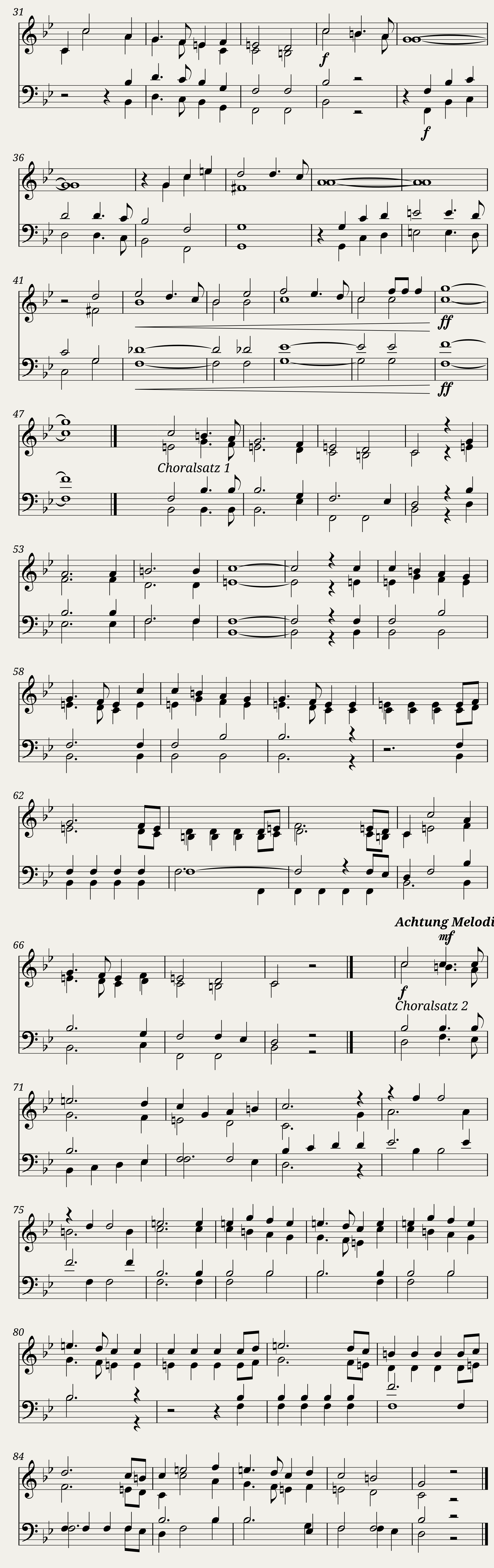 Joy to the World - Weihnachten naht - Vorspiel u Choral — 2/2