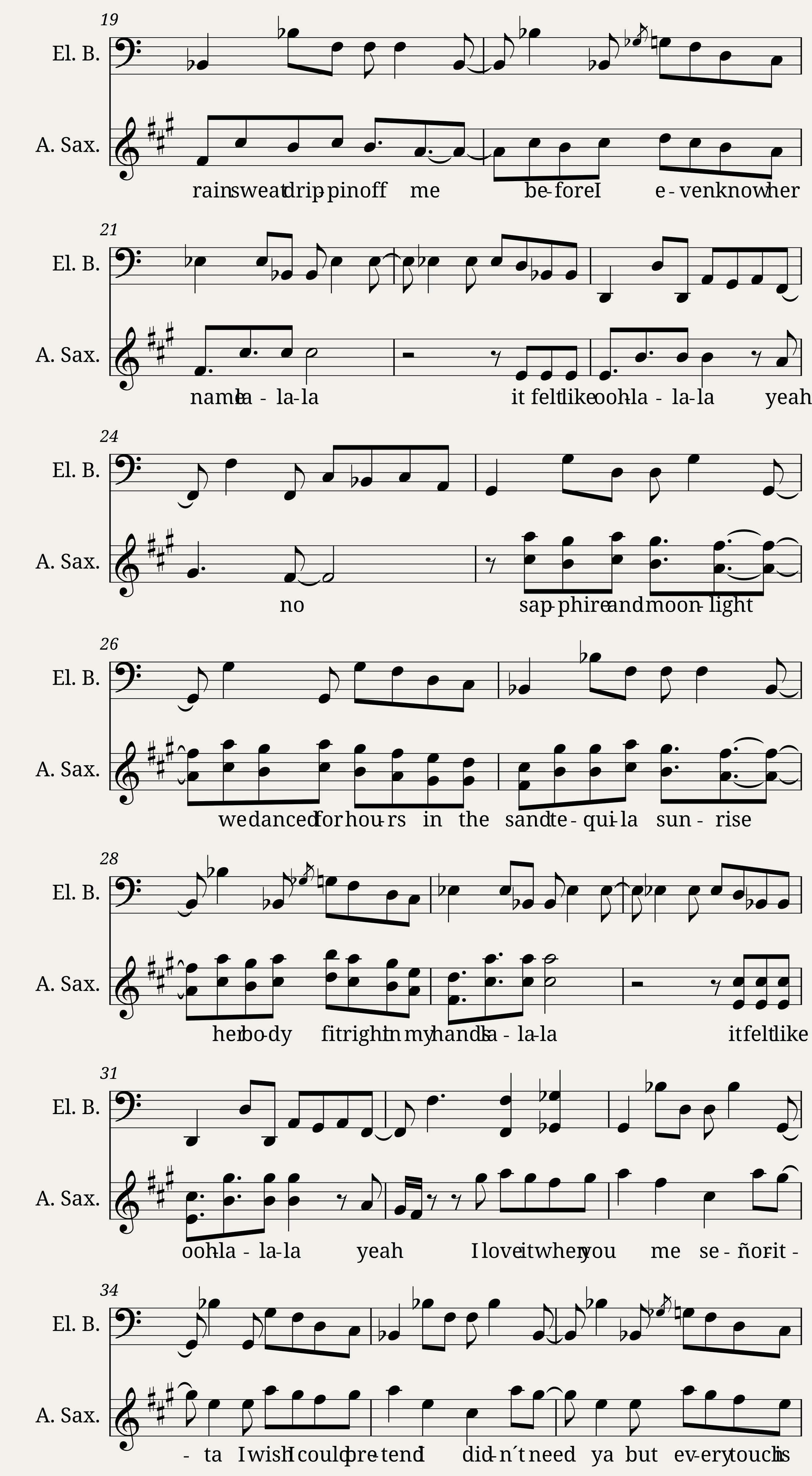 Senorita BWB — 2/5