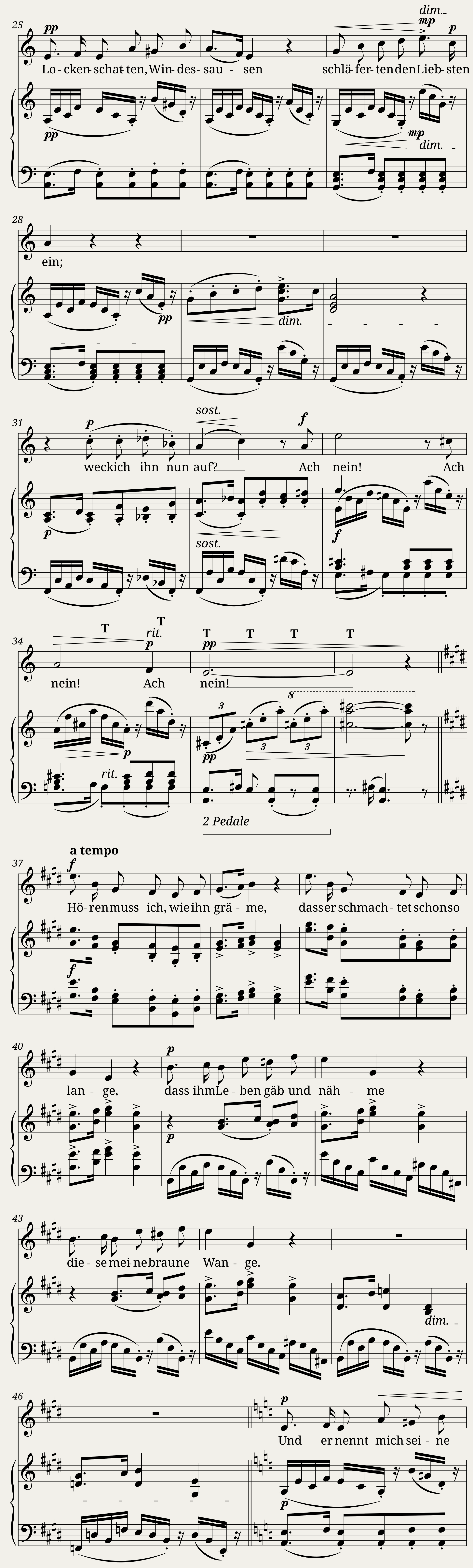 Brahms Johannes - 6 Songs Op.6 No.1 - Spanisches Lied — 2/3