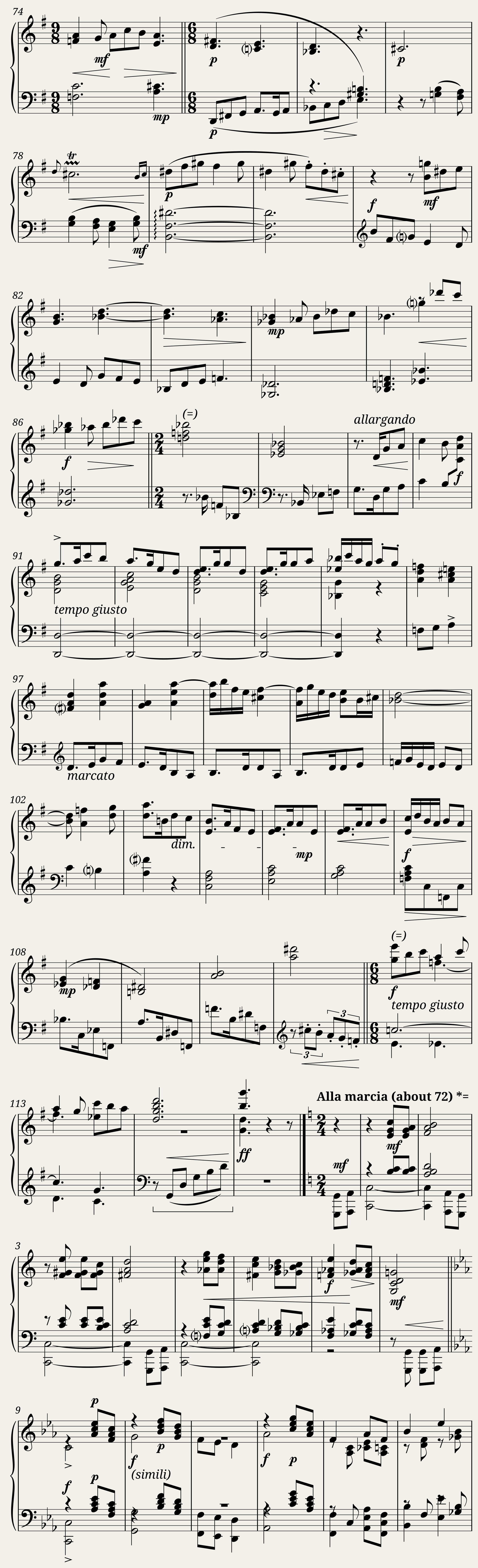 Rootham Op.88 Suite for Pianoforte (1933) — 7/9