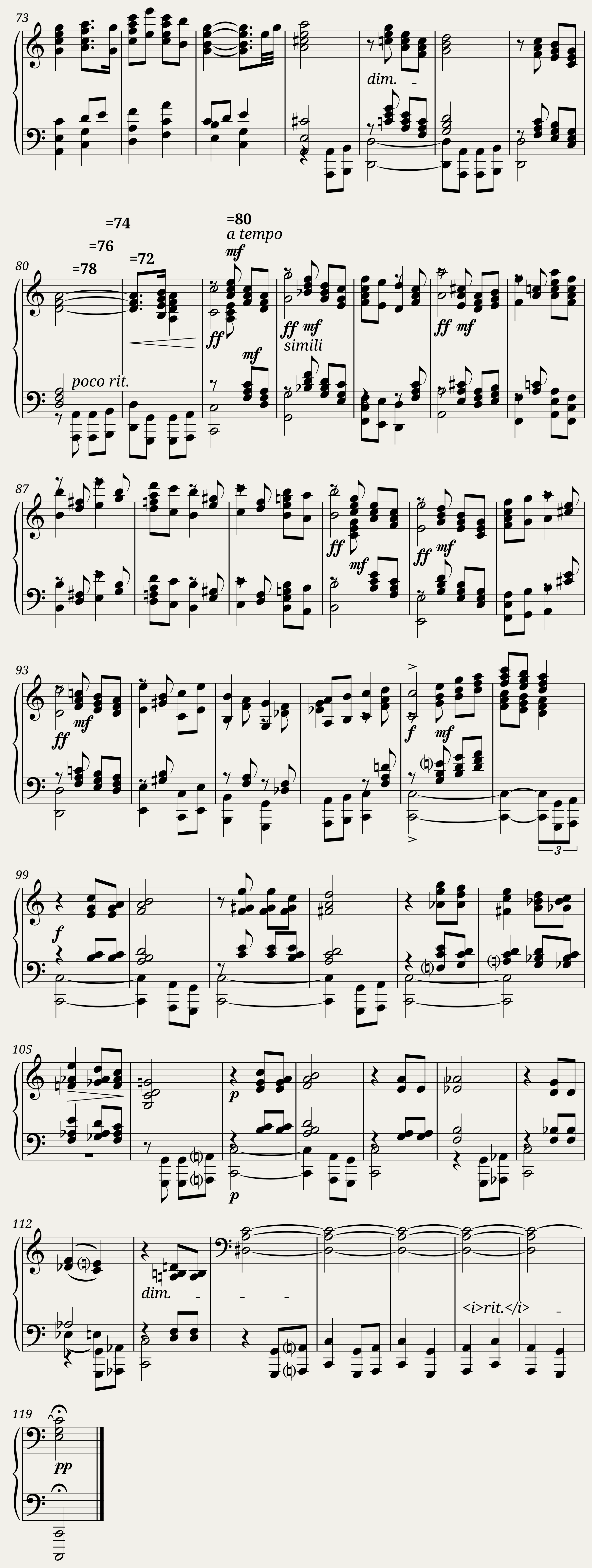 Rootham Op.88 Suite for Pianoforte (1933) — 9/9